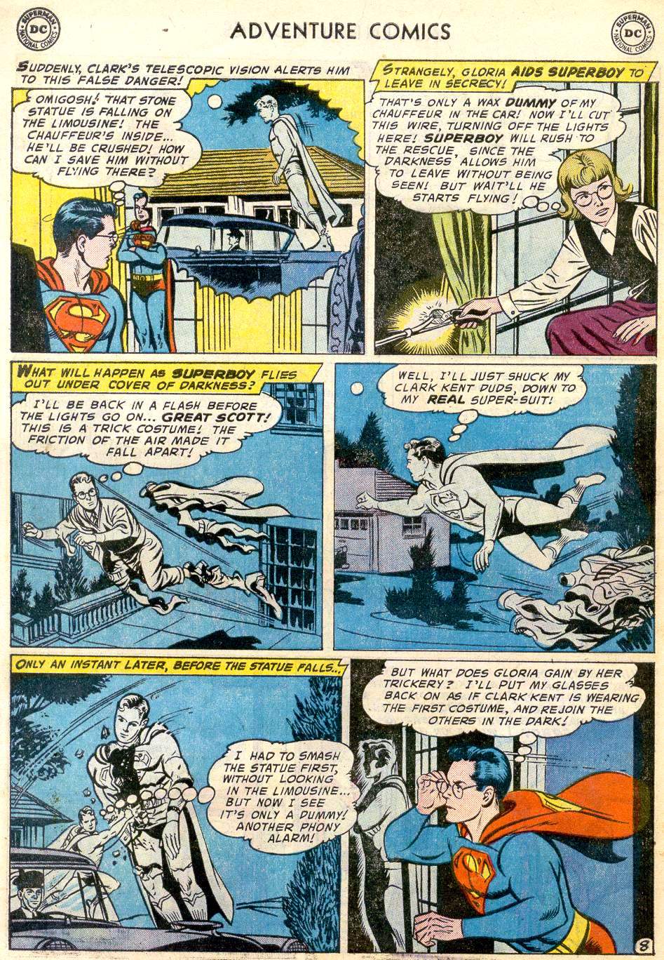 Read online Adventure Comics (1938) comic -  Issue #246 - 10