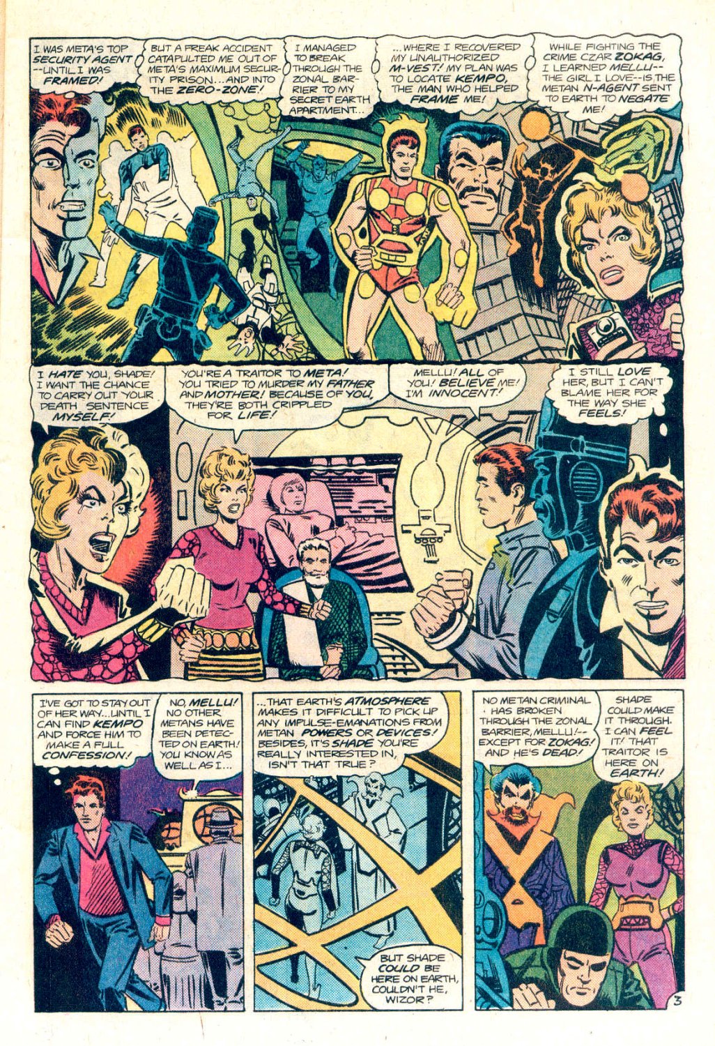 Read online Shade, the Changing Man (1977) comic -  Issue #2 - 5