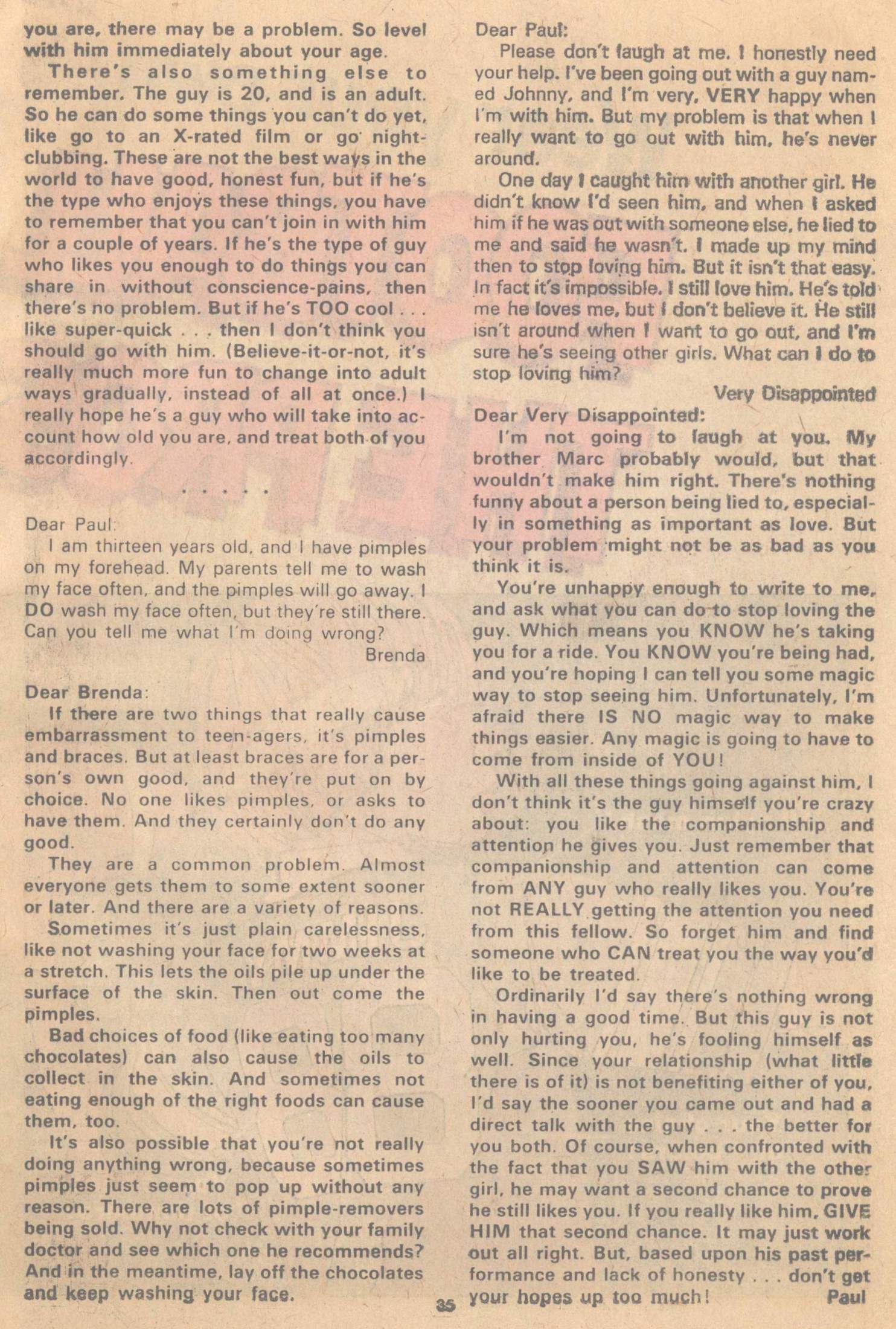 Read online Young Romance comic -  Issue #202 - 35
