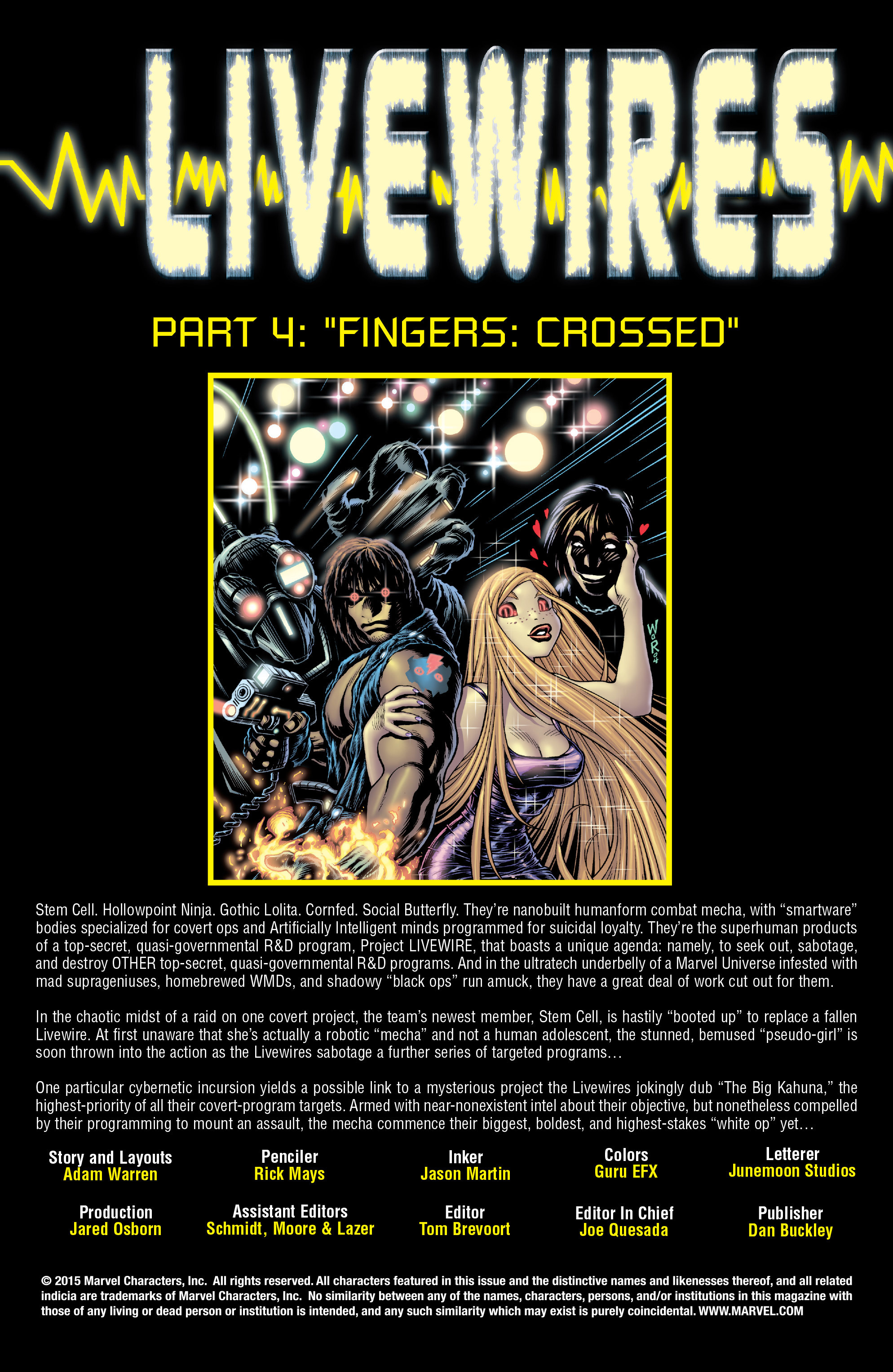 Read online Livewires comic -  Issue #4 - 2