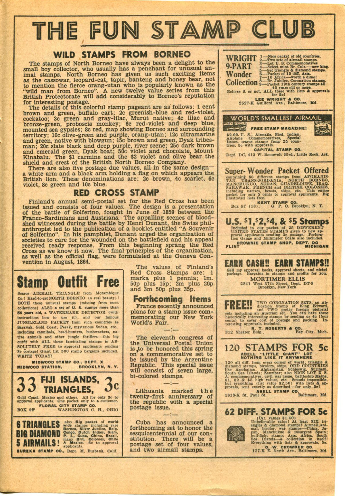 Read online More Fun Comics comic -  Issue #43 - 45