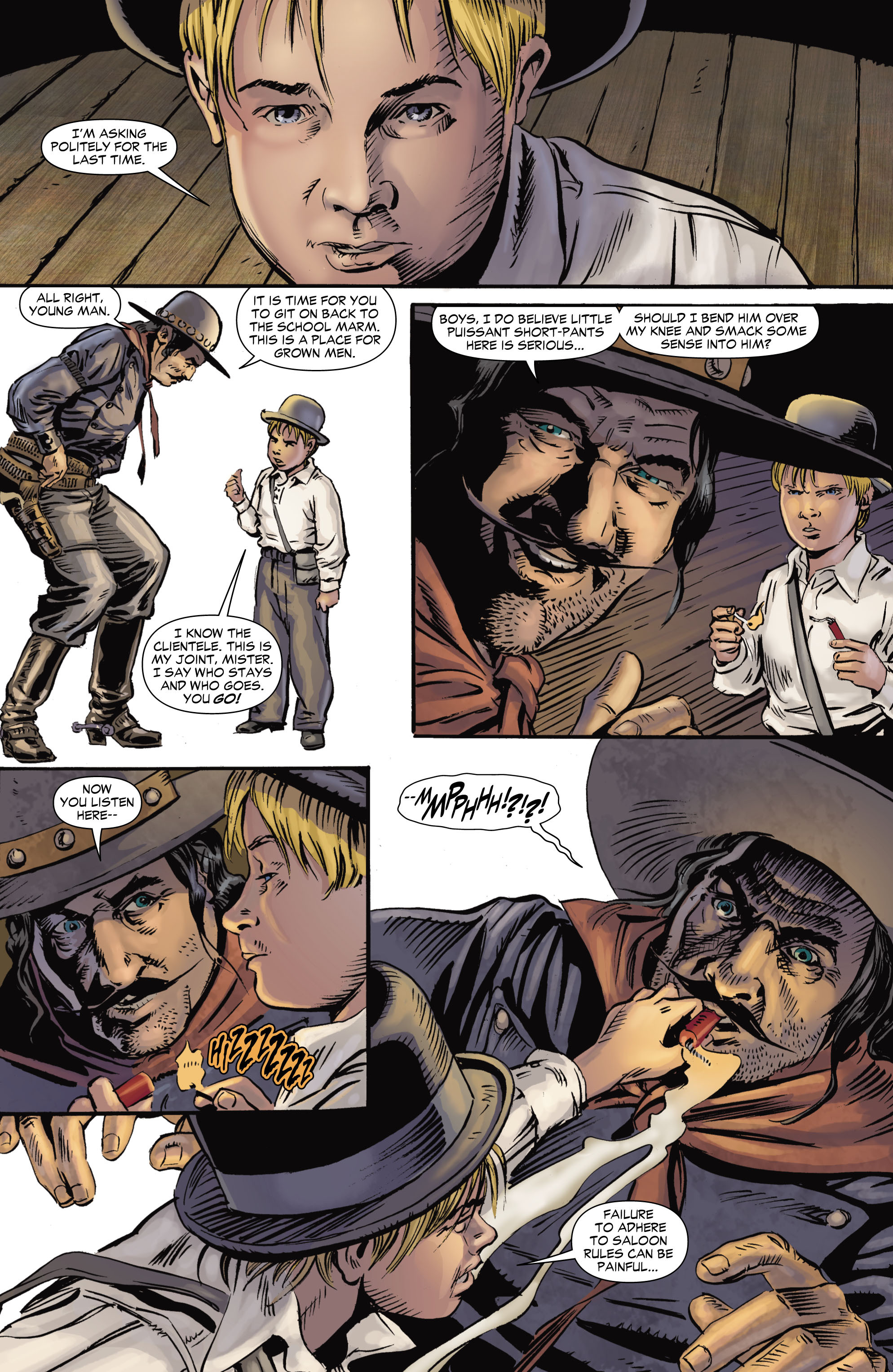Read online Jonah Hex (2006) comic -  Issue #55 - 15