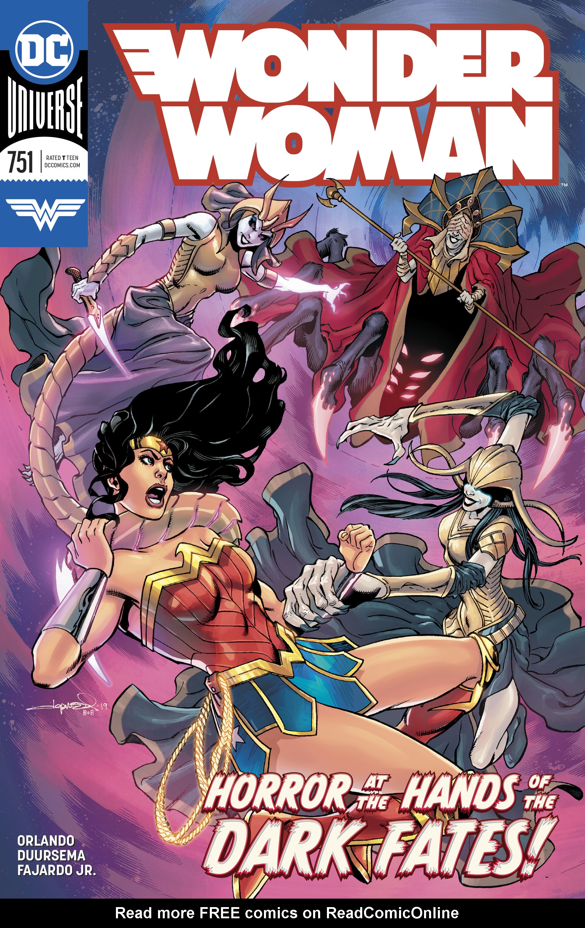 Read online Wonder Woman (2016) comic -  Issue #751 - 1