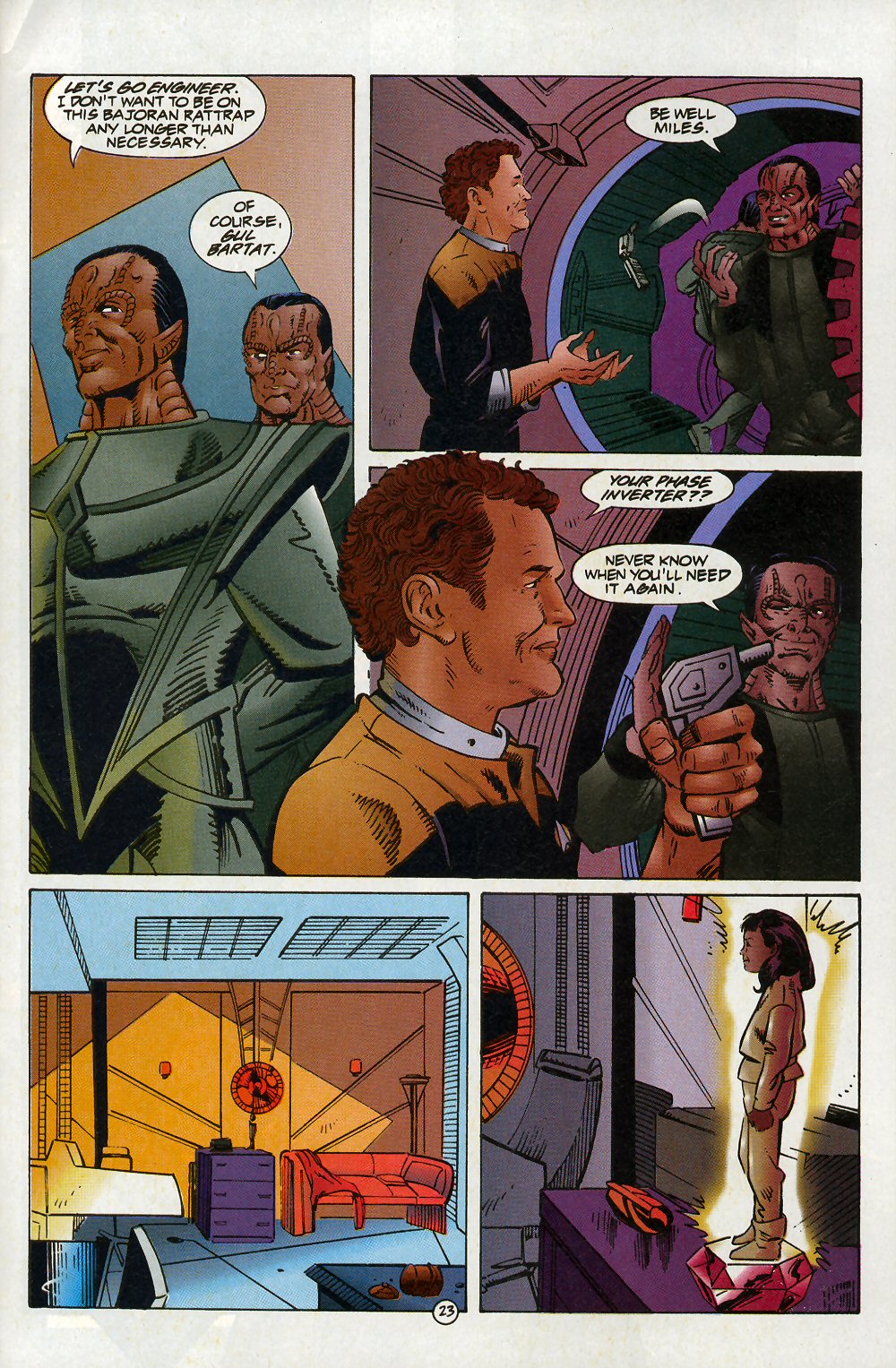 Read online Star Trek: Deep Space Nine (1993) comic -  Issue #9 - 25