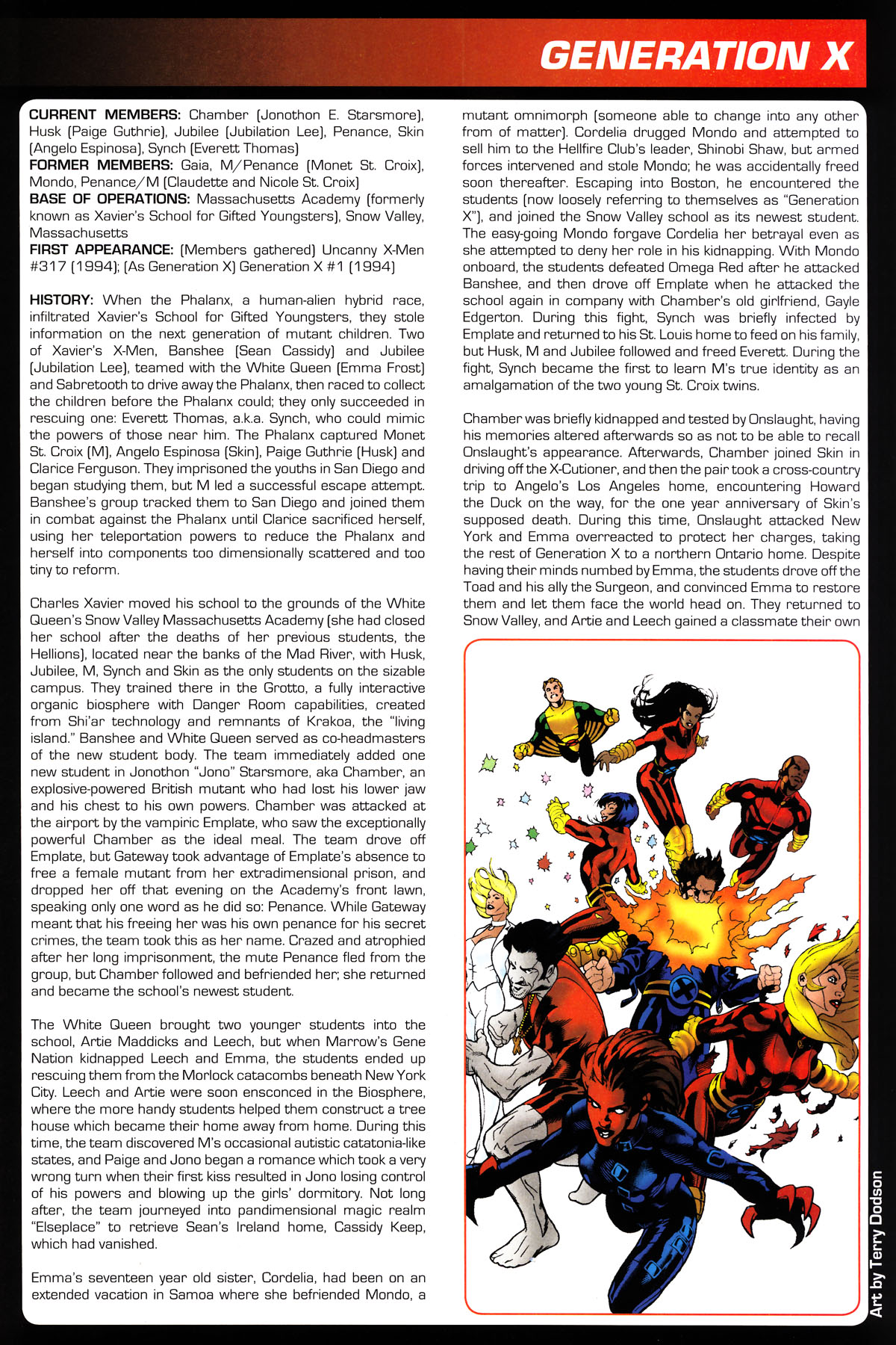 Read online Marvel Legacy:  The 1990's Handbook comic -  Issue # Full - 17