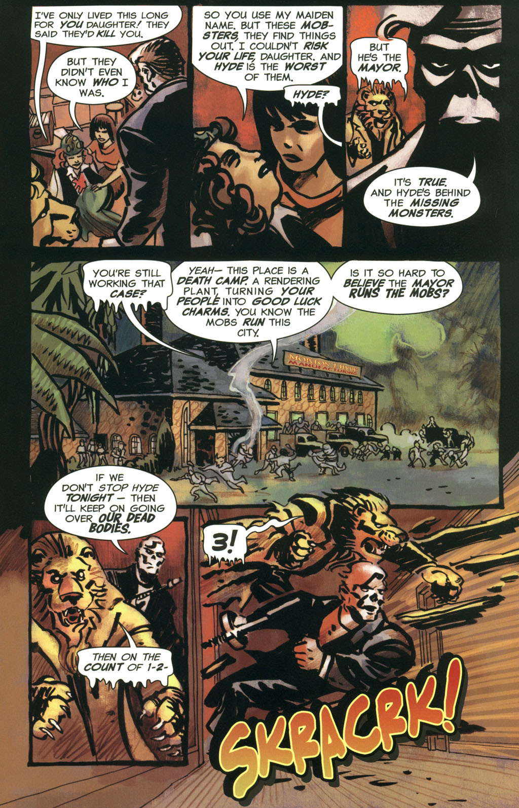 Read online Frankenstein Mobster comic -  Issue #6 - 8