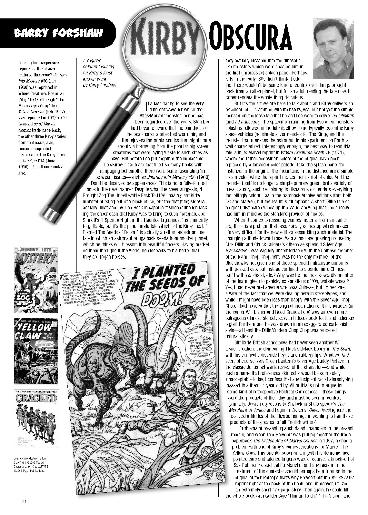 Read online The Jack Kirby Collector comic -  Issue #47 - 25