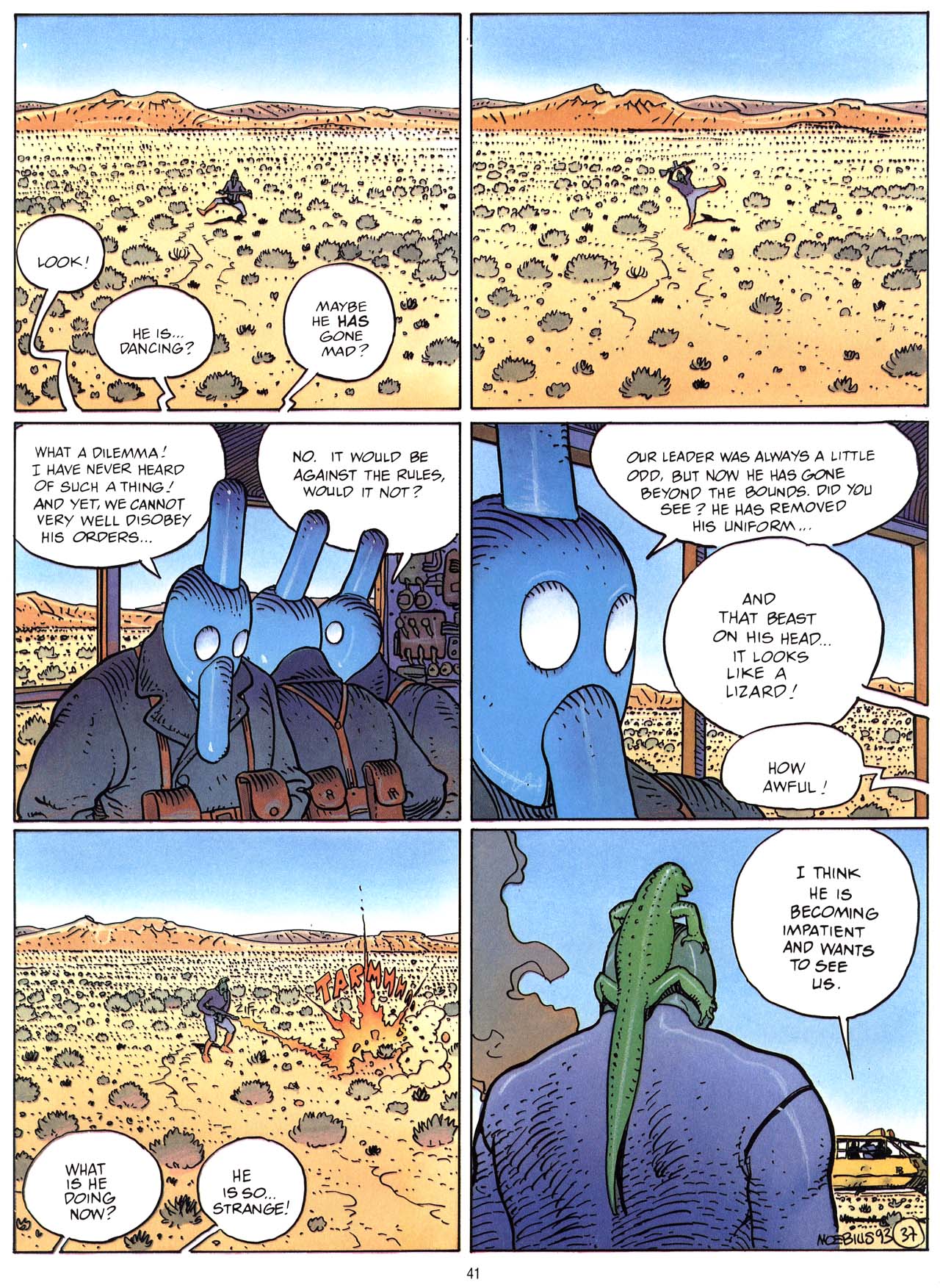 Read online Epic Graphic Novel: Moebius comic -  Issue # TPB 9 - 43