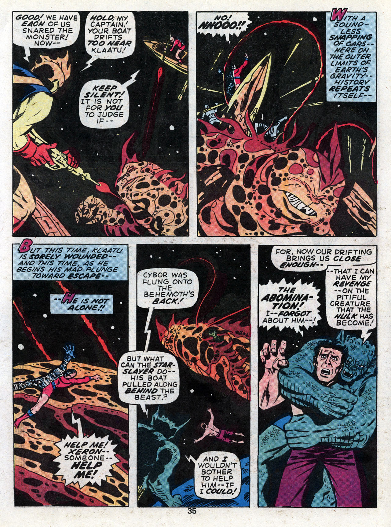 Read online Marvel Treasury Edition comic -  Issue #20 - 37