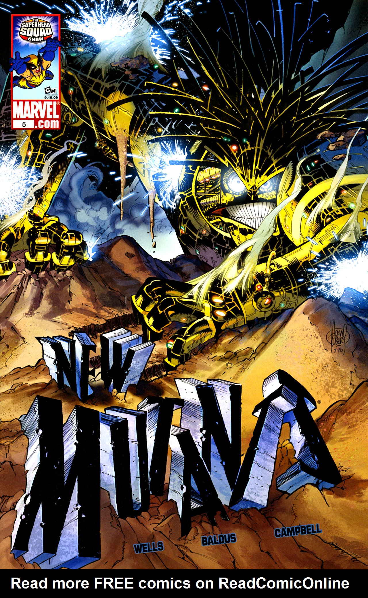 Read online New Mutants (2009) comic -  Issue #5 - 1