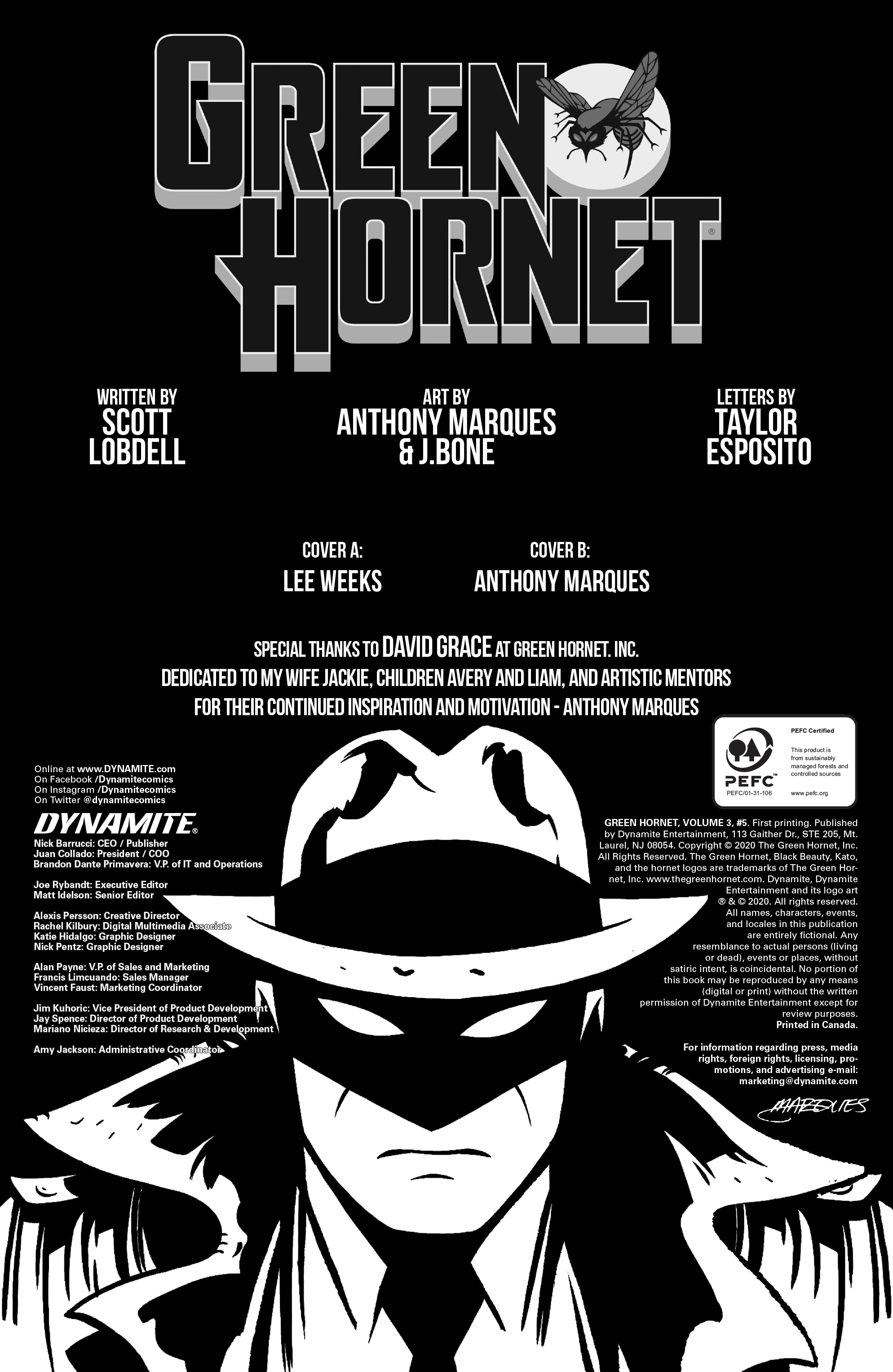 Read online The Green Hornet (2020) comic -  Issue #5 - 3
