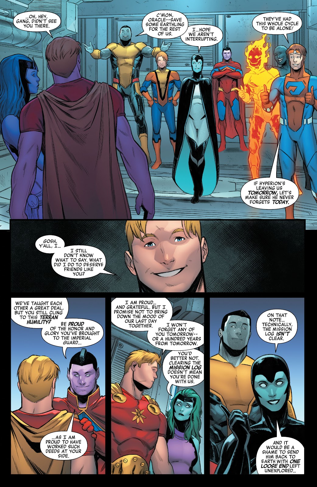 Heroes Reborn: One-Shots issue Hyperion & the Imperial Squad - Page 6