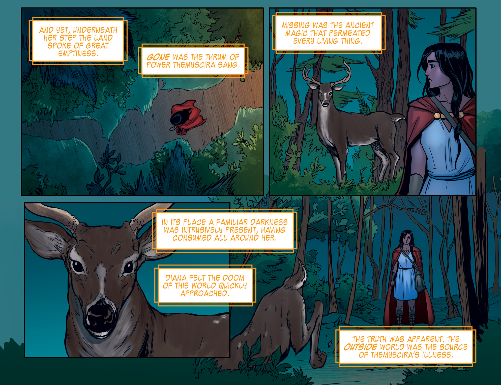 Read online The Legend of Wonder Woman (2015) comic -  Issue #10 - 17