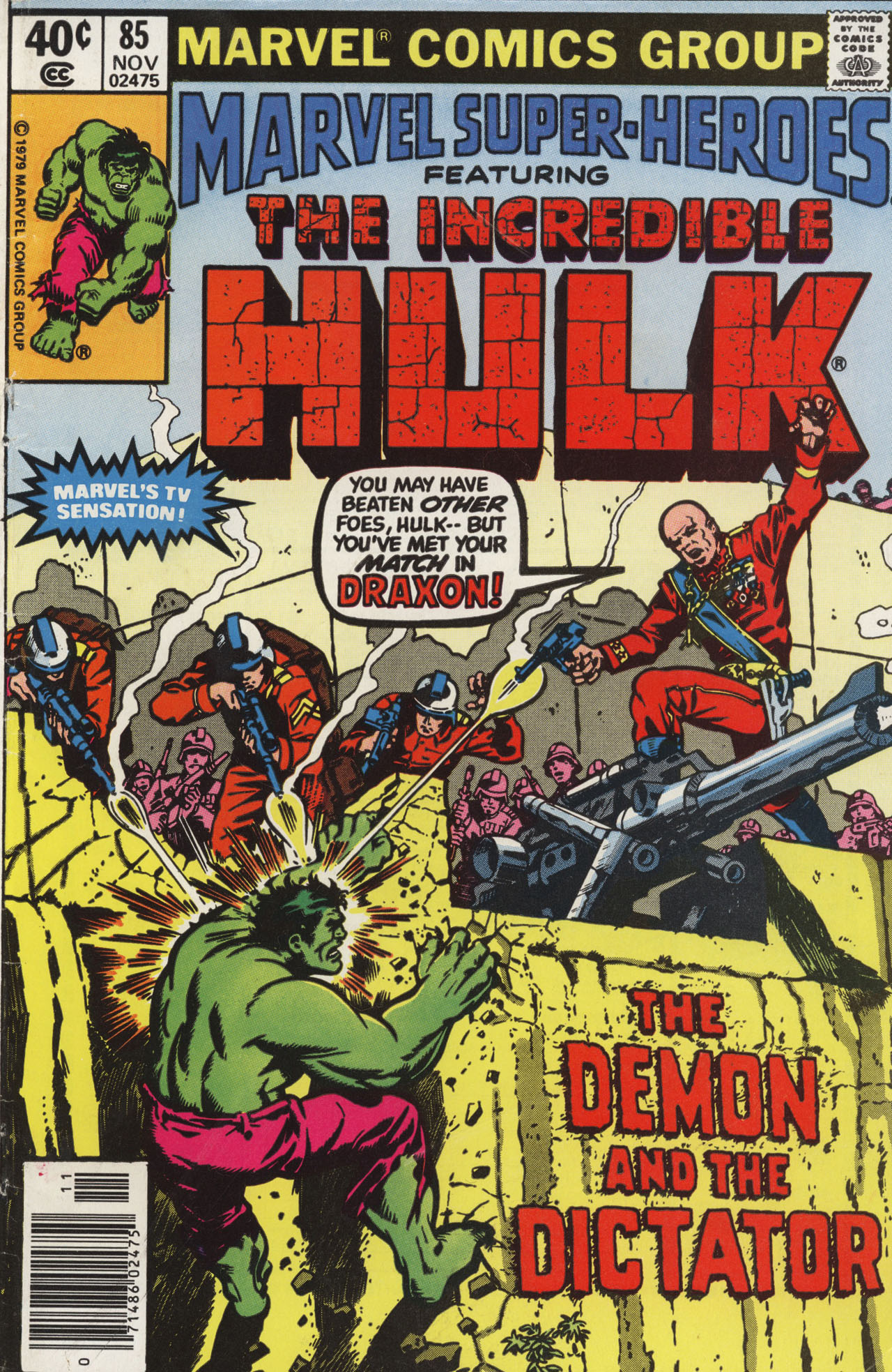 Read online Marvel Super-Heroes comic -  Issue #85 - 1