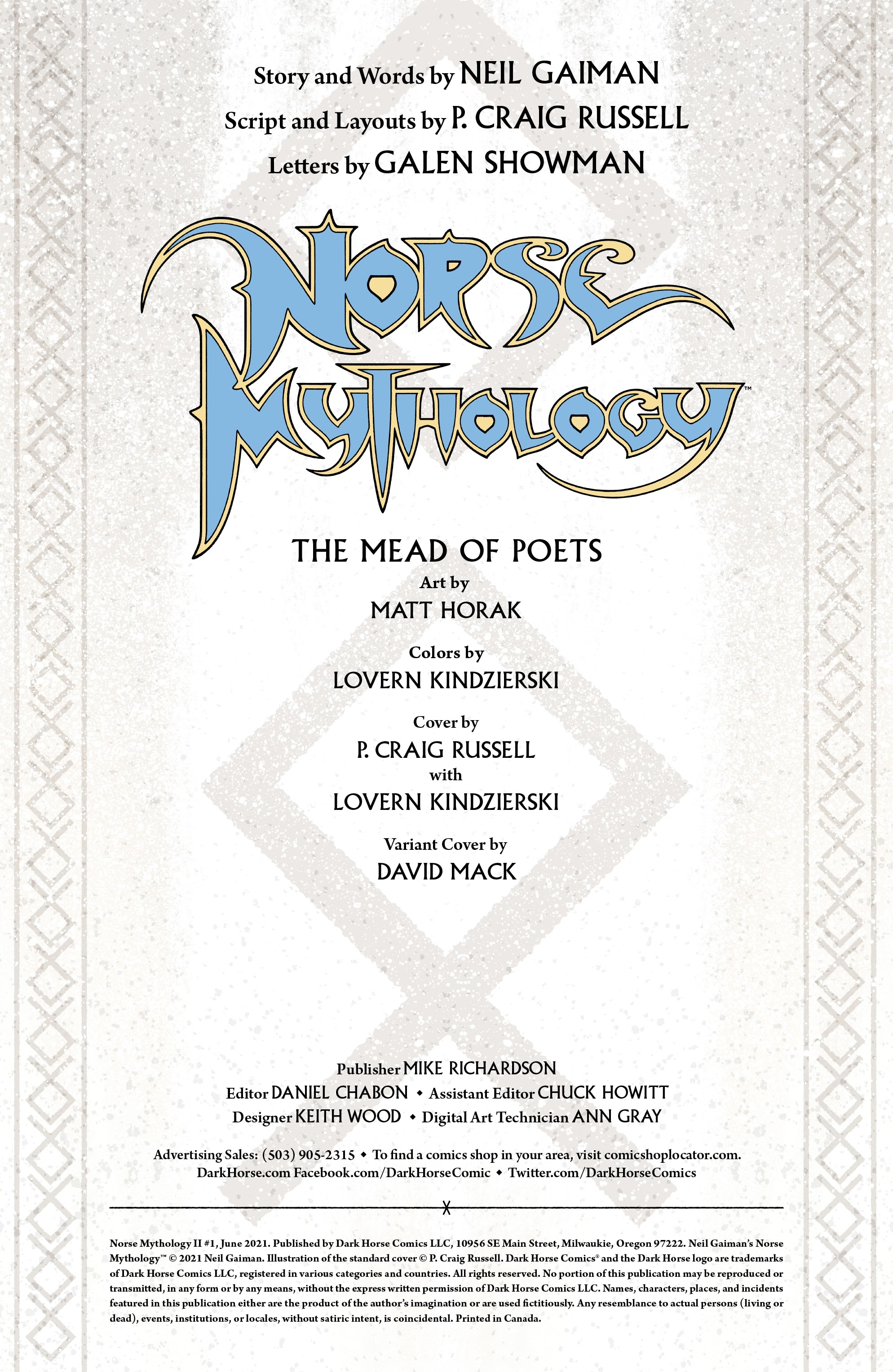 Read online Norse Mythology II comic -  Issue #1 - 2