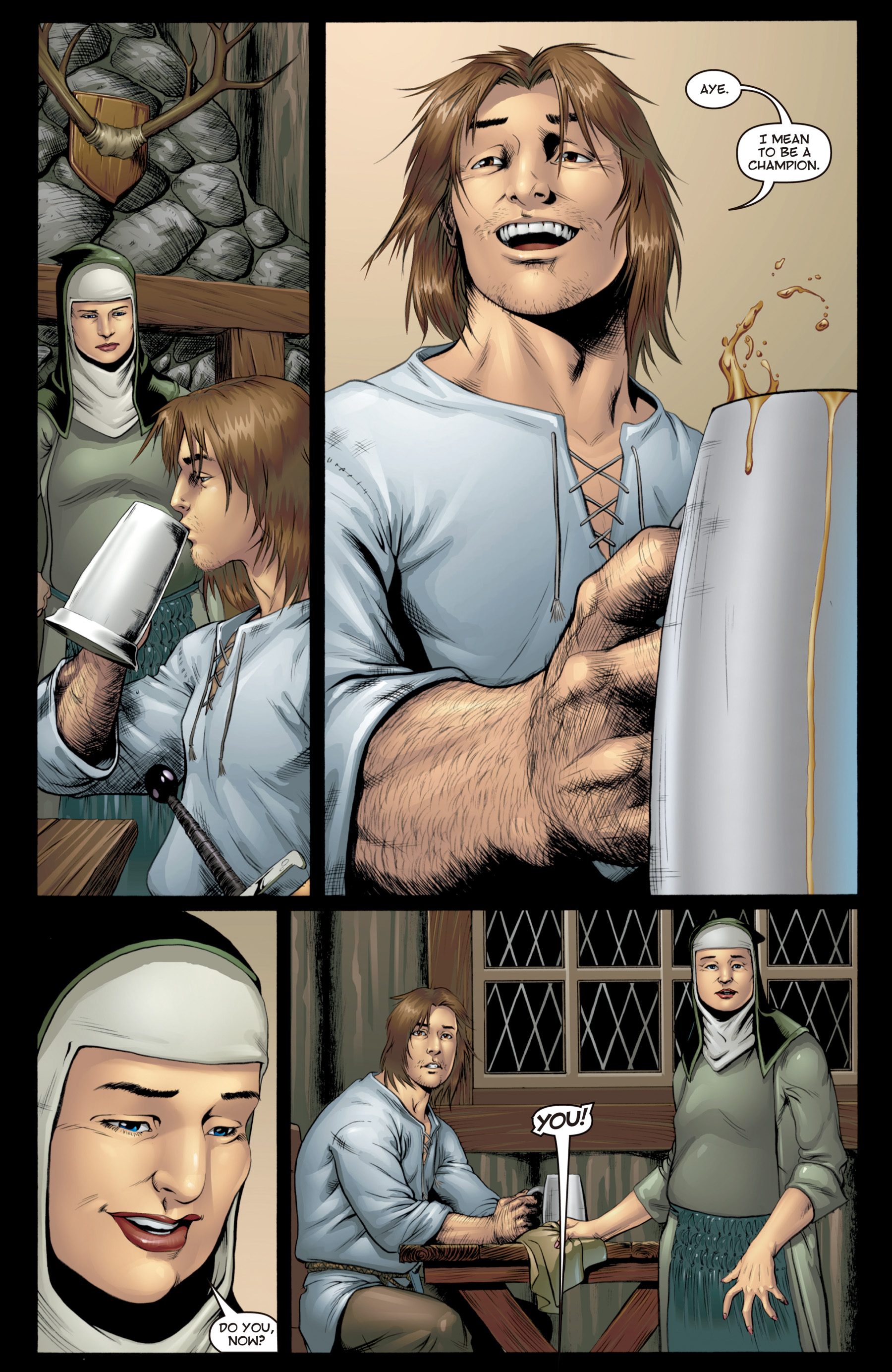 Read online The Hedge Knight: The Graphic Novel comic -  Issue # Full - 14