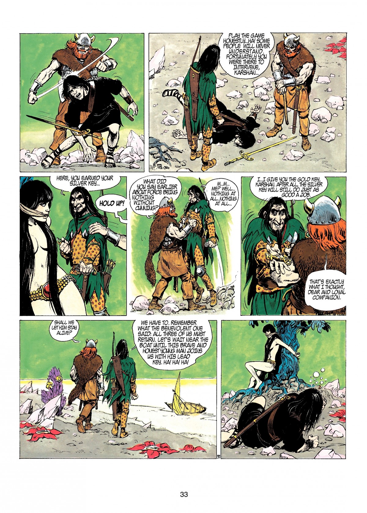 Read online Thorgal comic -  Issue #2 - 35