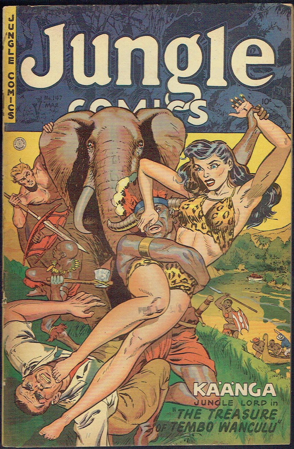 Read online Jungle Comics comic -  Issue #147 - 1
