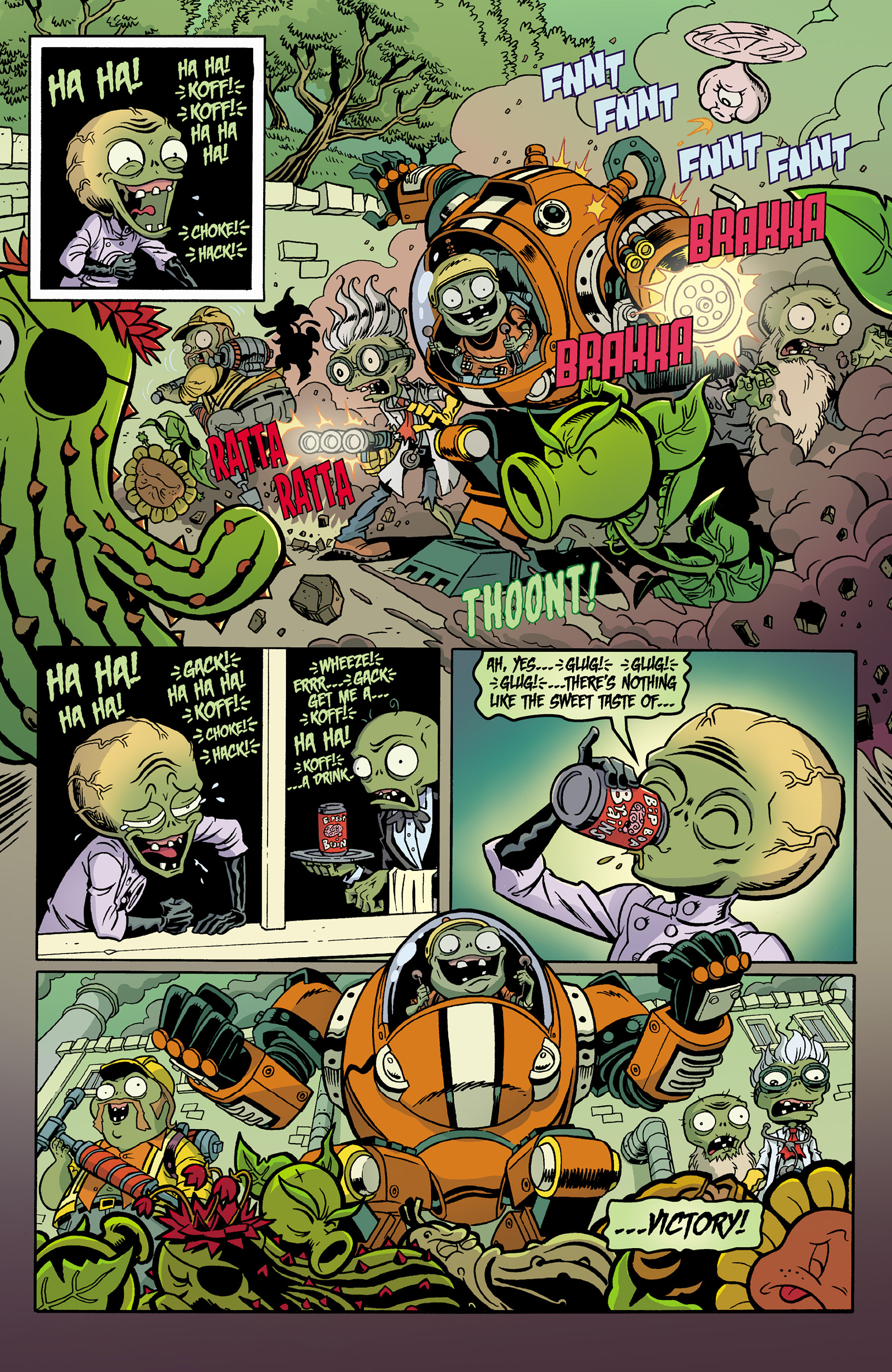 Read online Plants vs. Zombies: Garden Warfare comic -  Issue #1 - 24