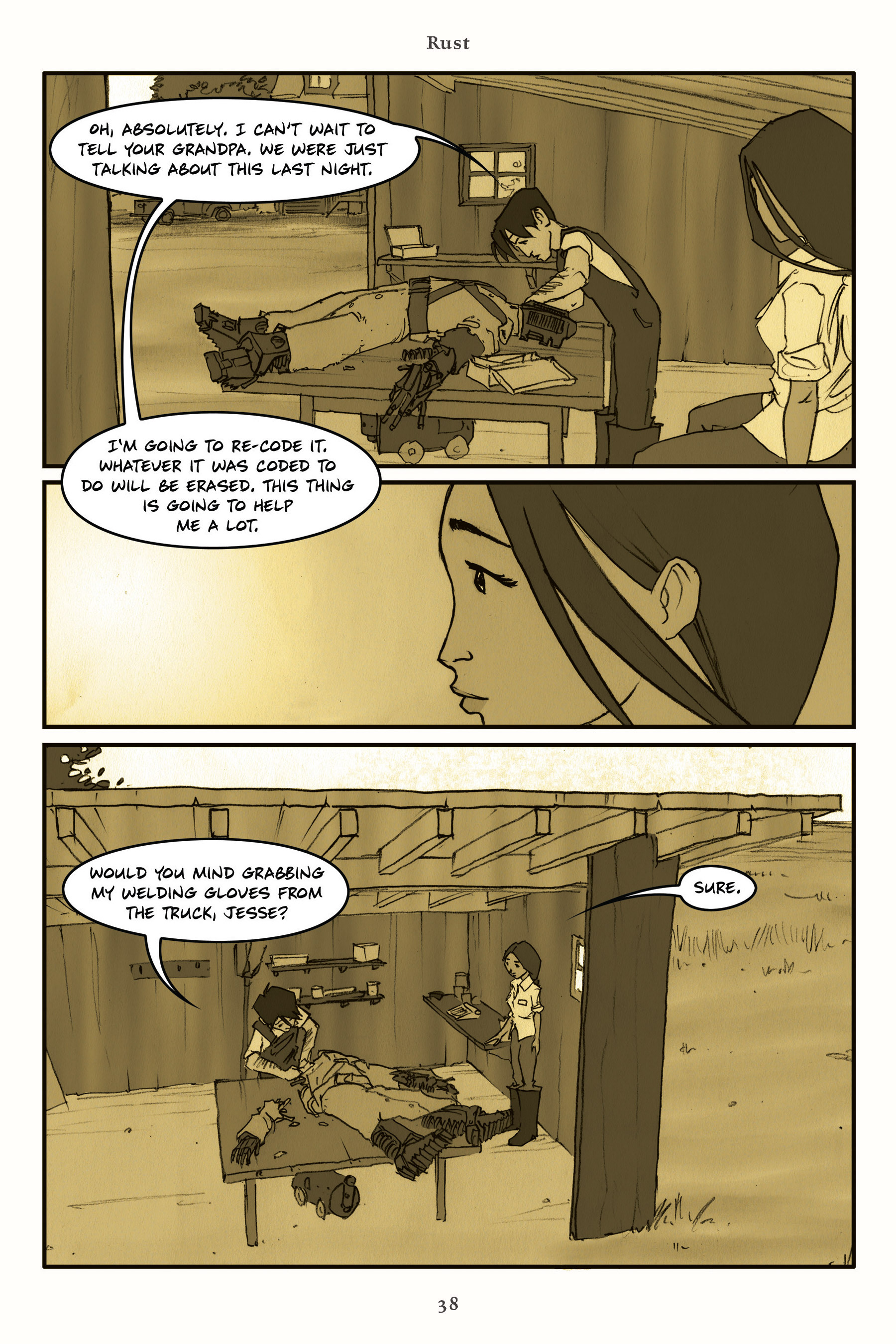 Read online Rust comic -  Issue # TPB 2 - 47