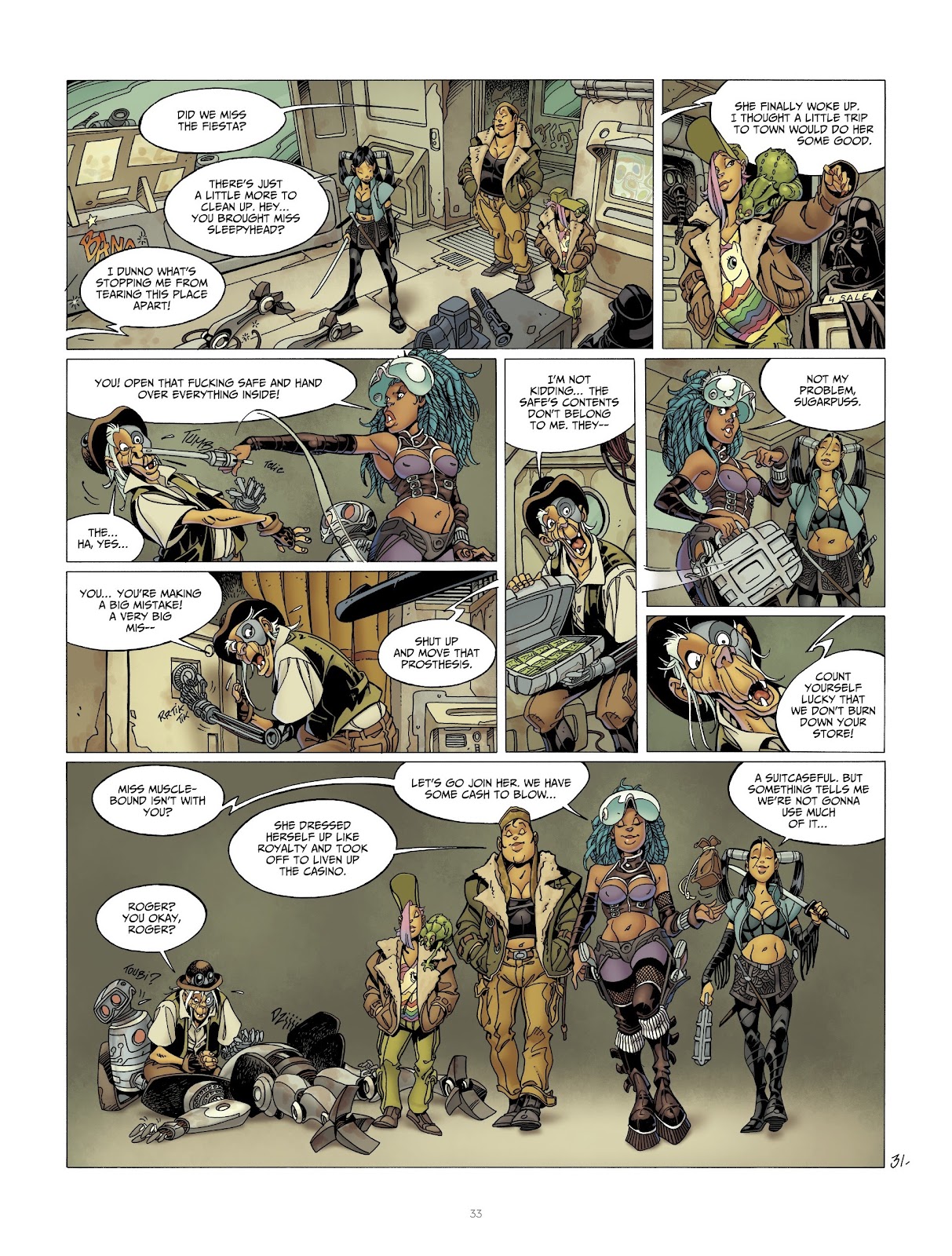 Gunblast Girls issue TPB 1 - Page 33