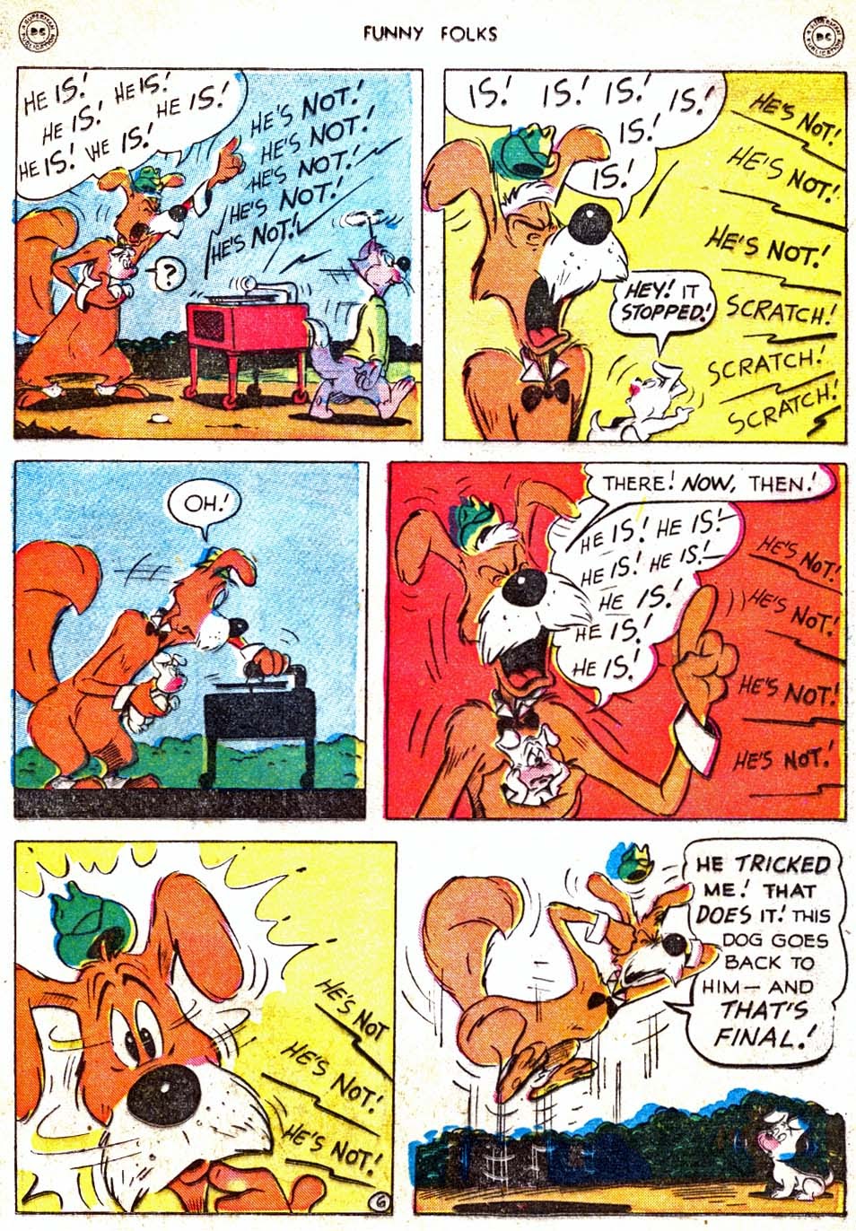 Read online Funny Folks comic -  Issue #22 - 23