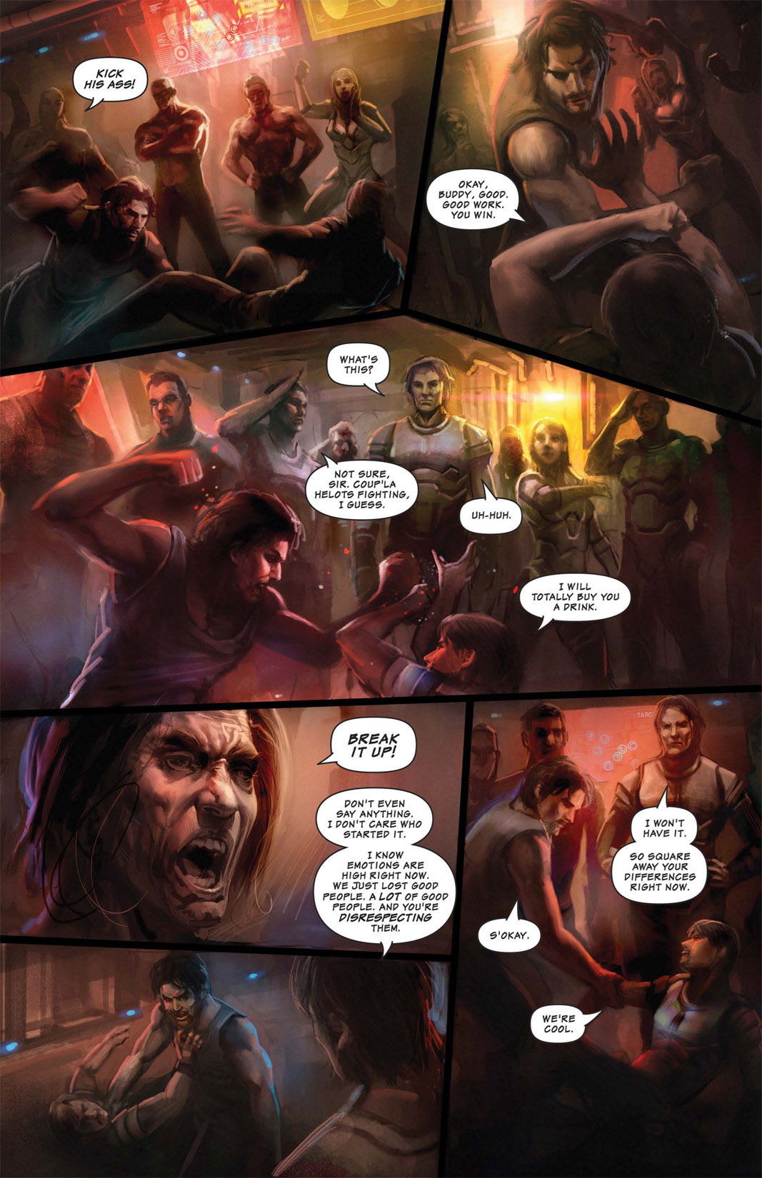 Read online Shrapnel: Hubris comic -  Issue #1 - 42
