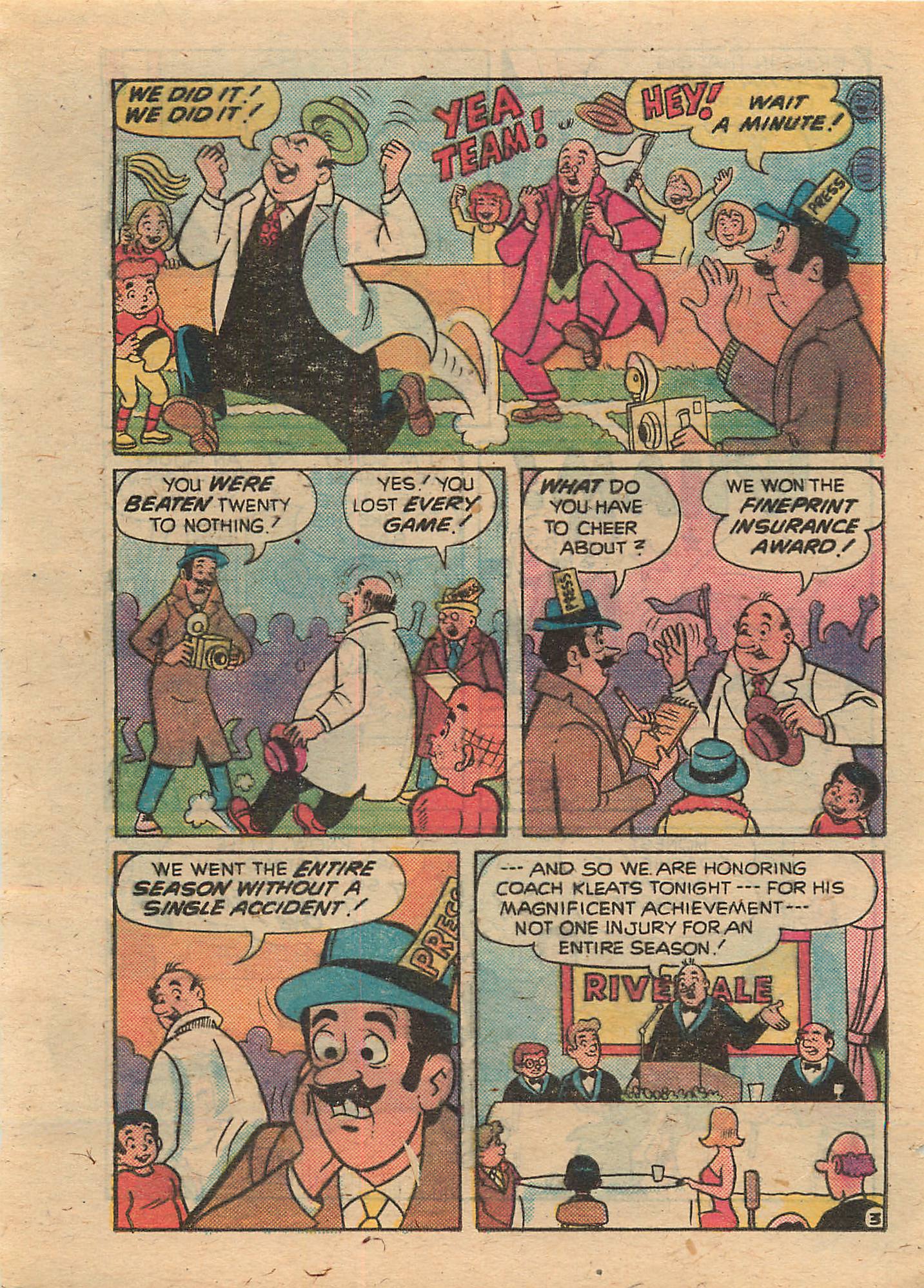 Read online Little Archie Comics Digest Magazine comic -  Issue #4 - 133