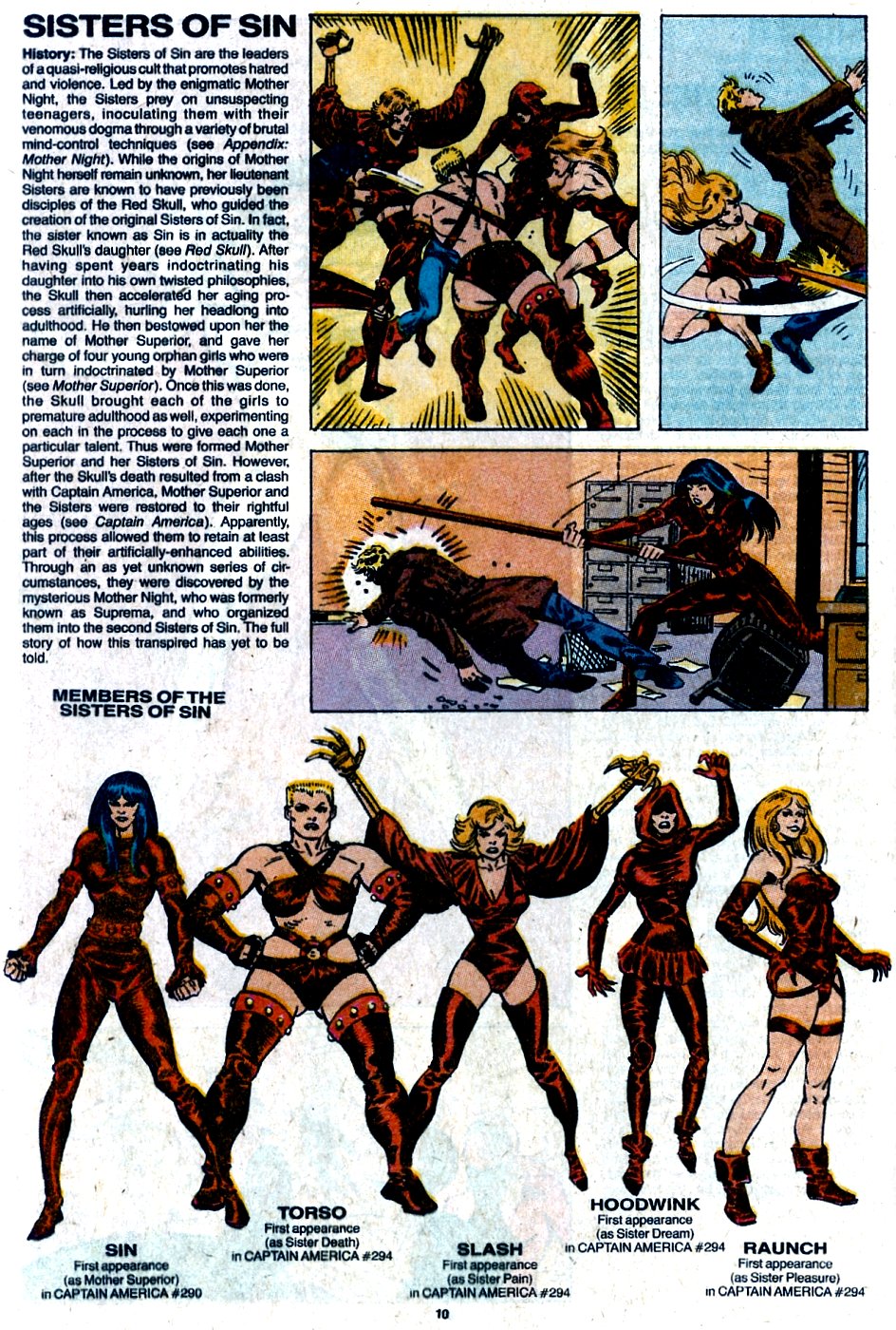 Read online The Official Handbook of the Marvel Universe: Update '89 comic -  Issue #7 - 12