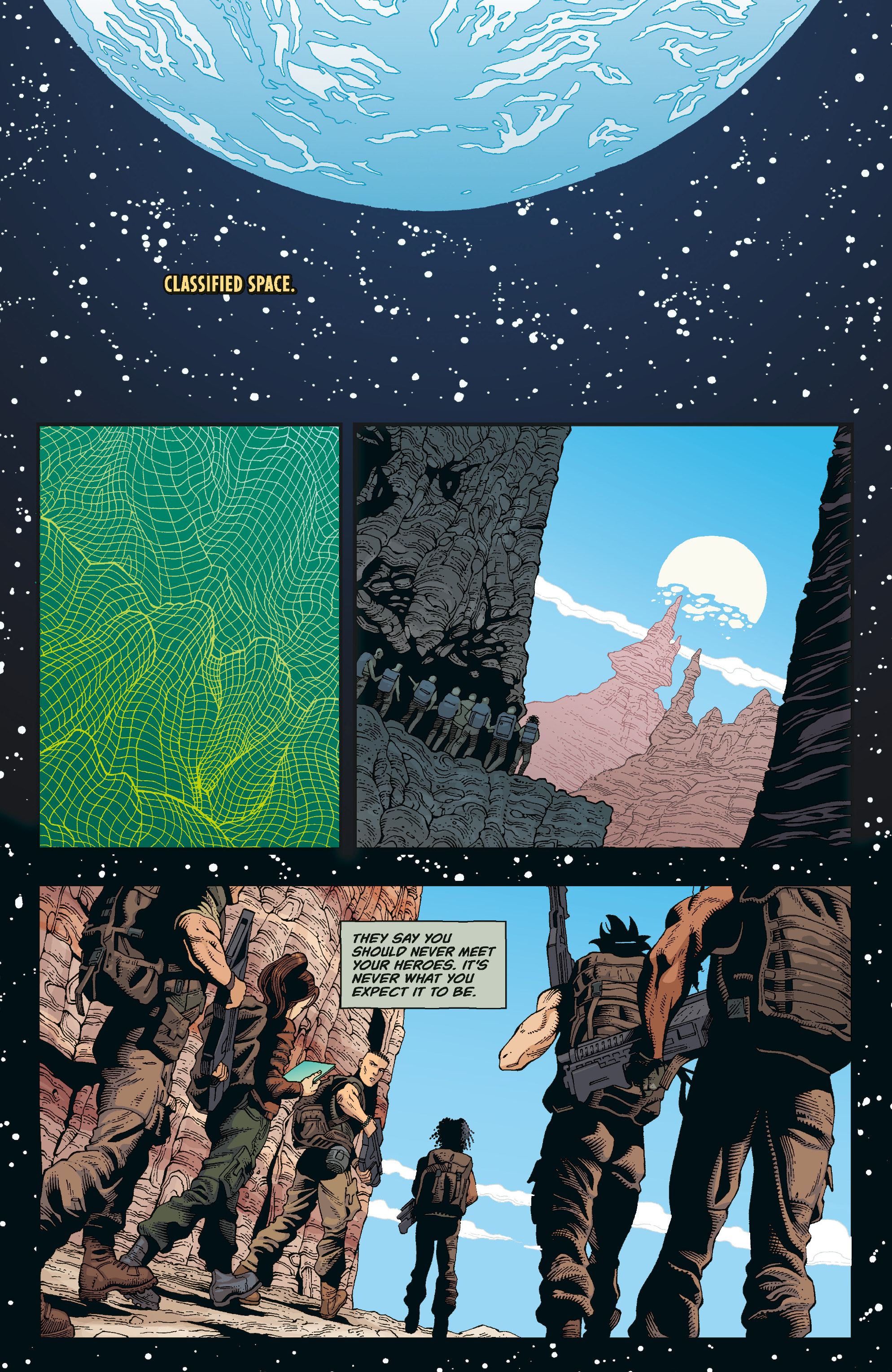 Read online Aliens: Rescue comic -  Issue #3 - 3