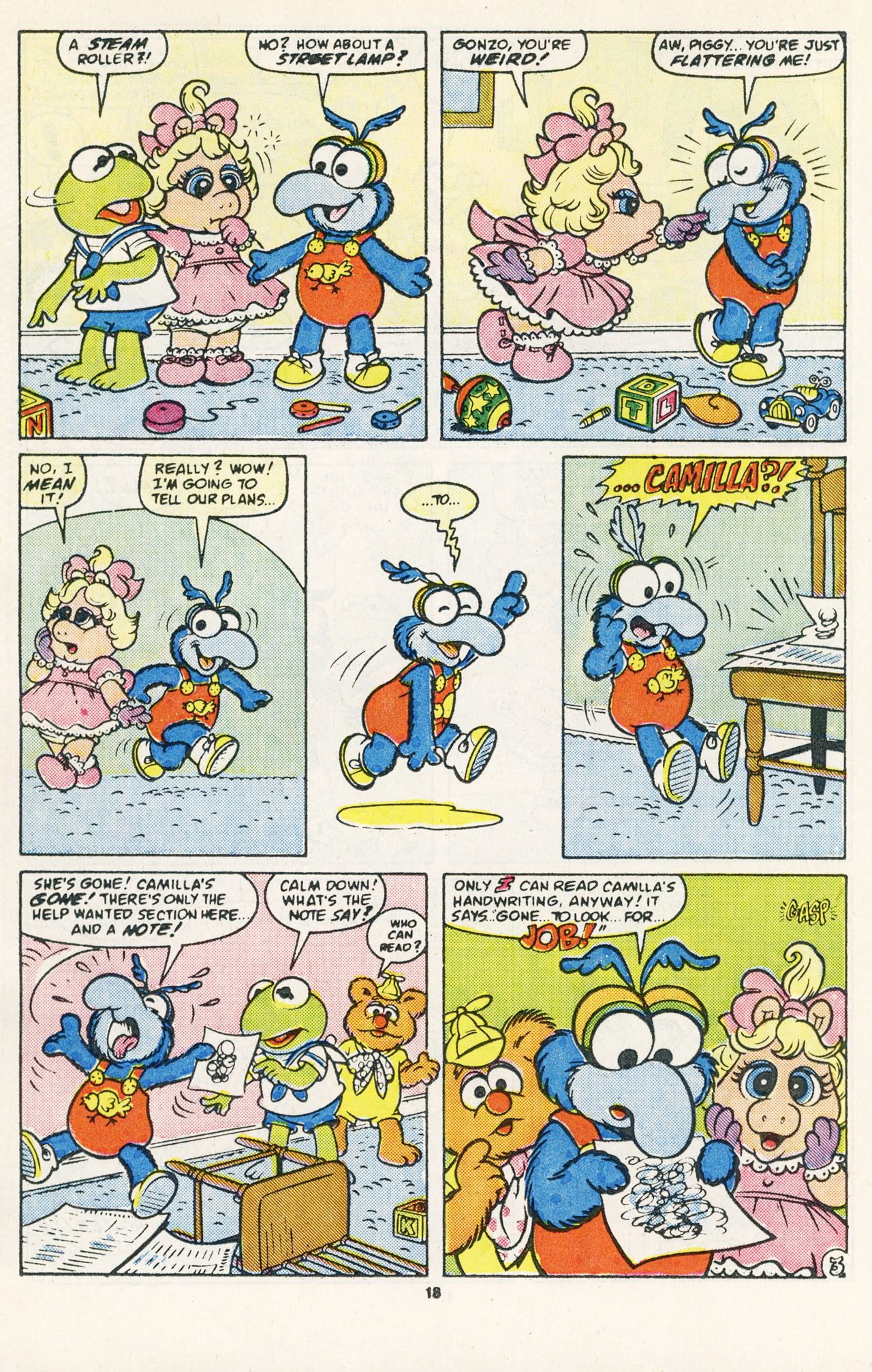 Read online Muppet Babies comic -  Issue #26 - 20