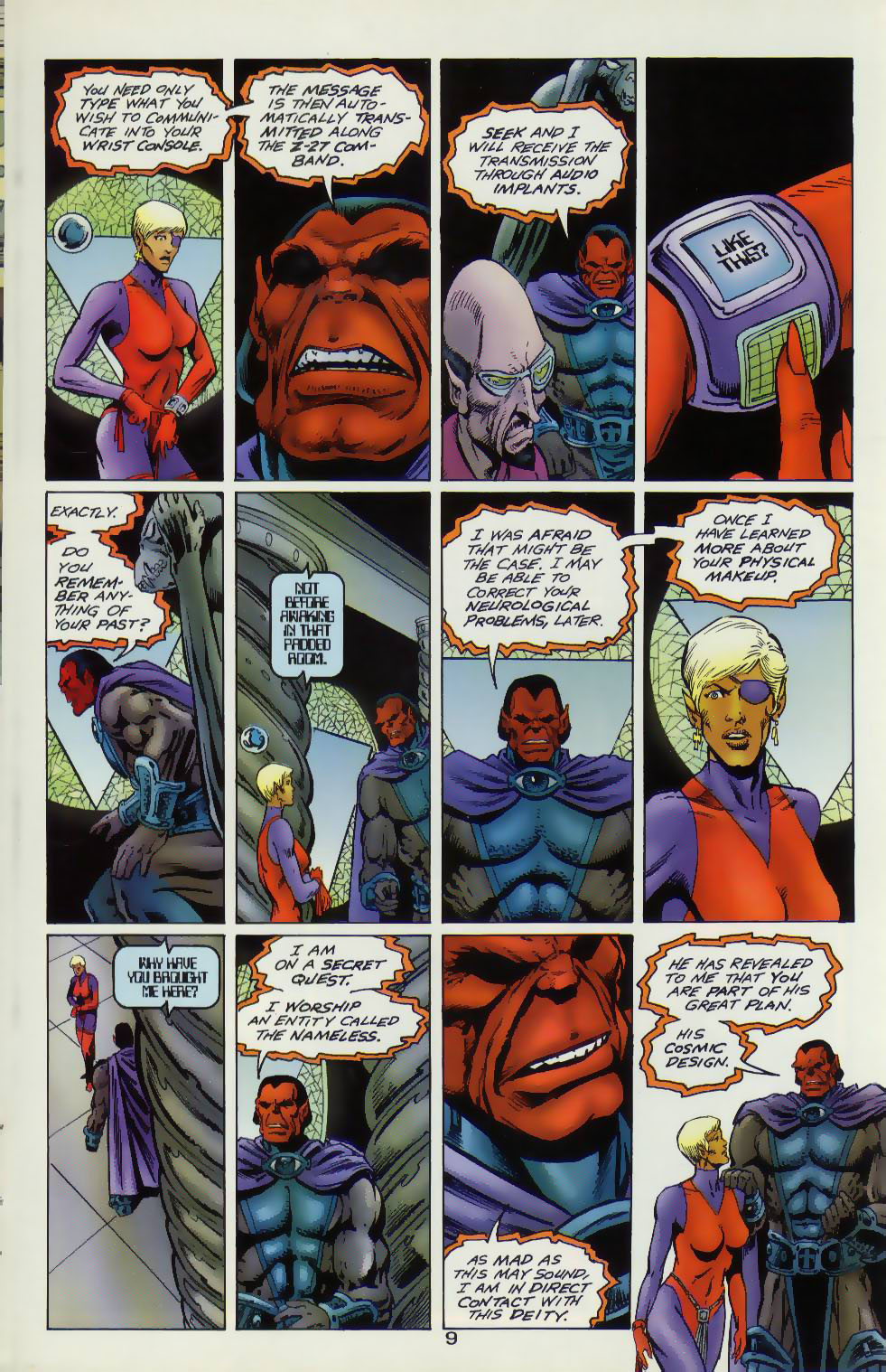 Read online Hardcore Station comic -  Issue #3 - 10