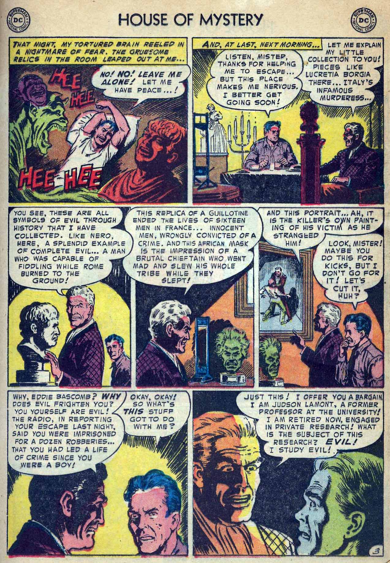 Read online House of Mystery (1951) comic -  Issue #19 - 13