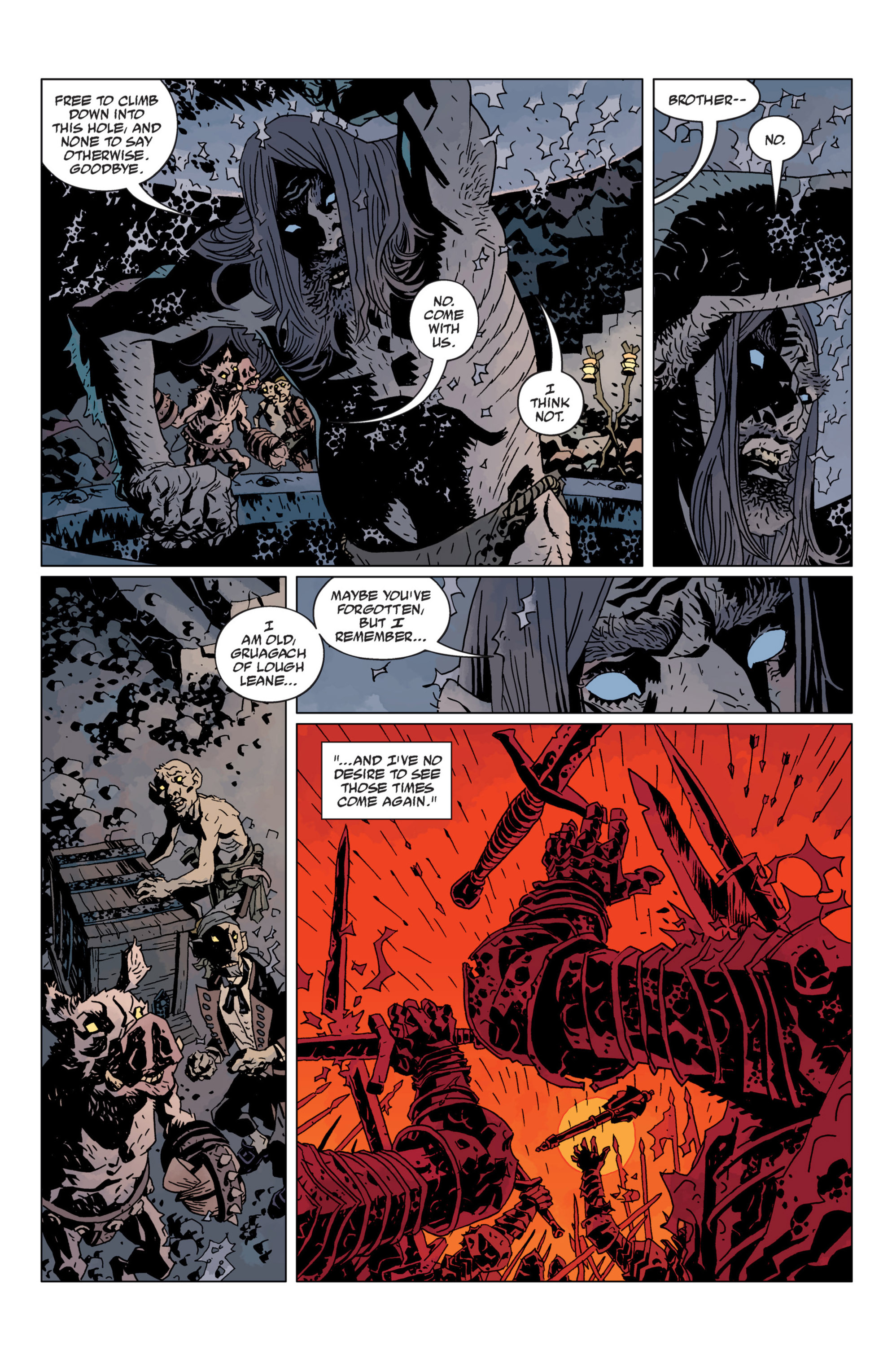 Read online Hellboy comic -  Issue #8 - 123