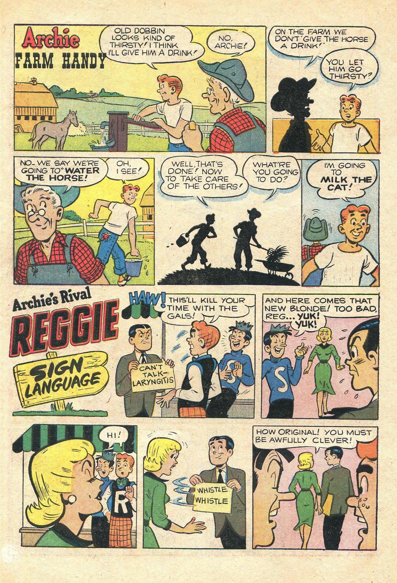 Read online Archie's Joke Book Magazine comic -  Issue #20 - 6