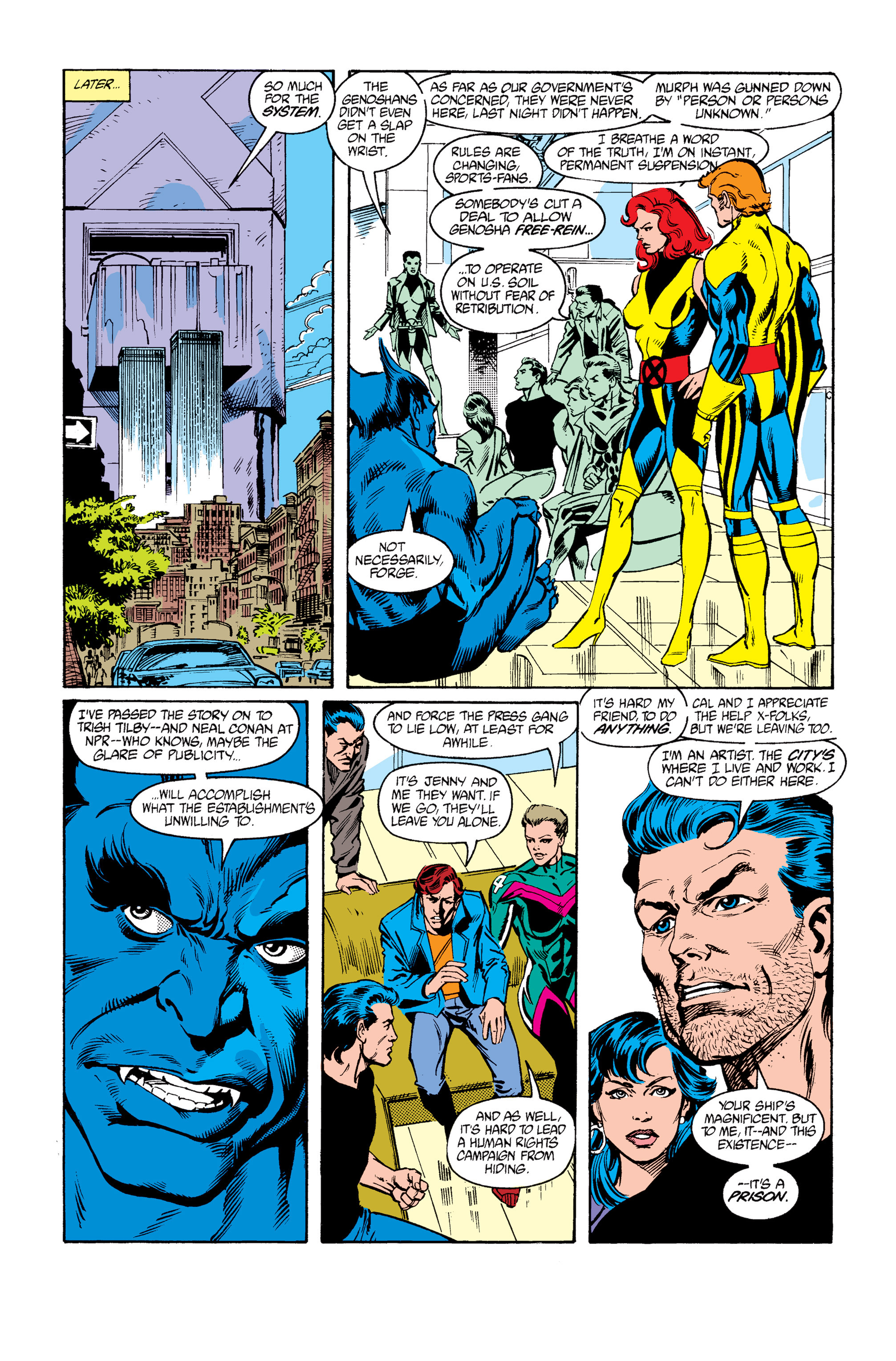 Read online Uncanny X-Men (1963) comic -  Issue #264 - 24