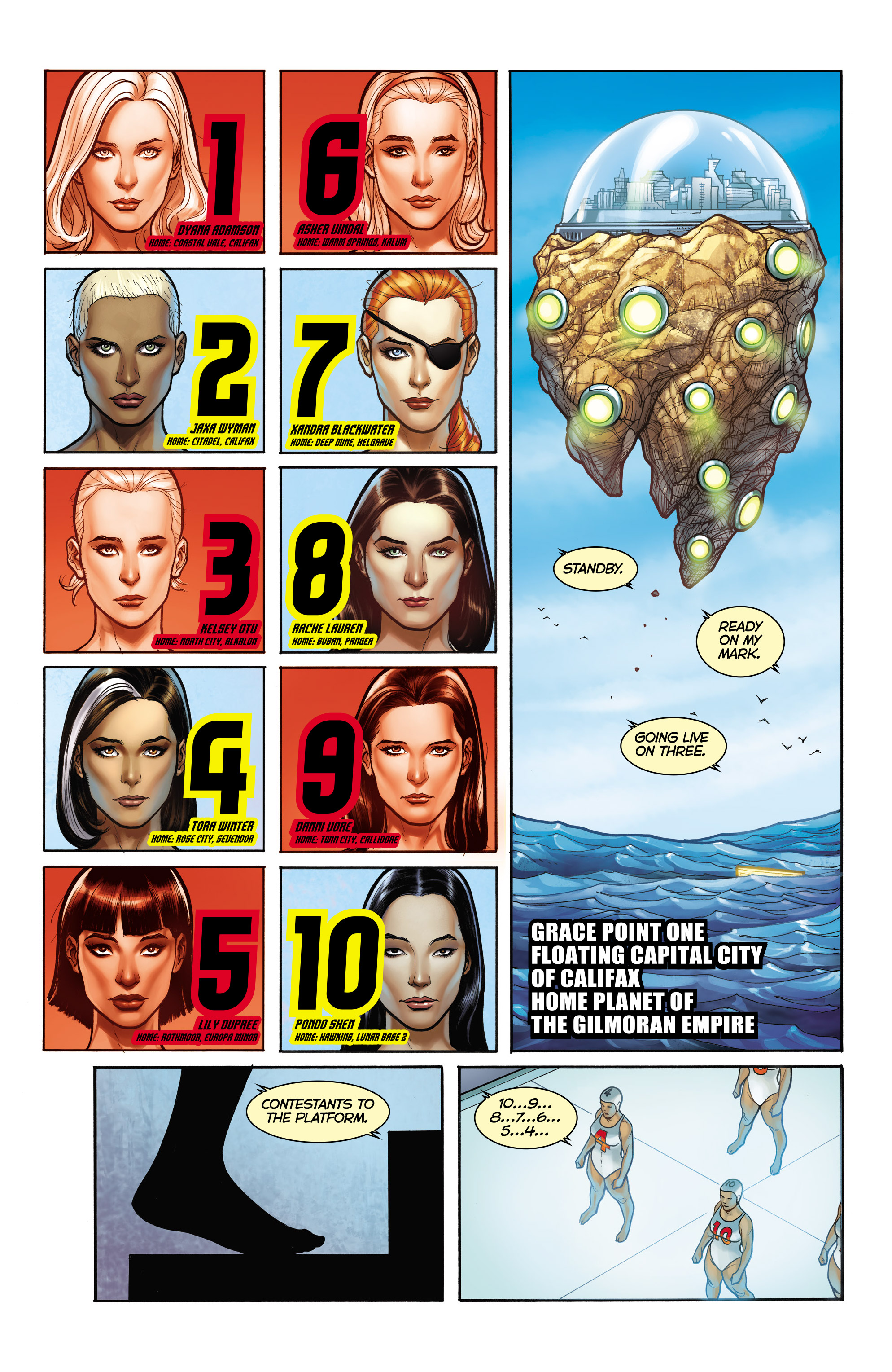 Read online Fight Girls comic -  Issue #3 - 2