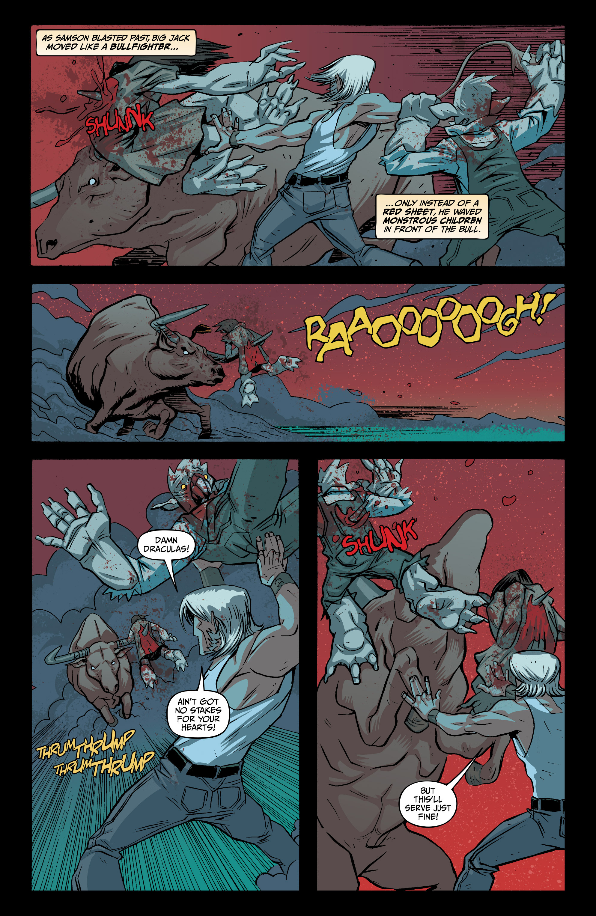 Read online Blood Feud comic -  Issue #2 - 11