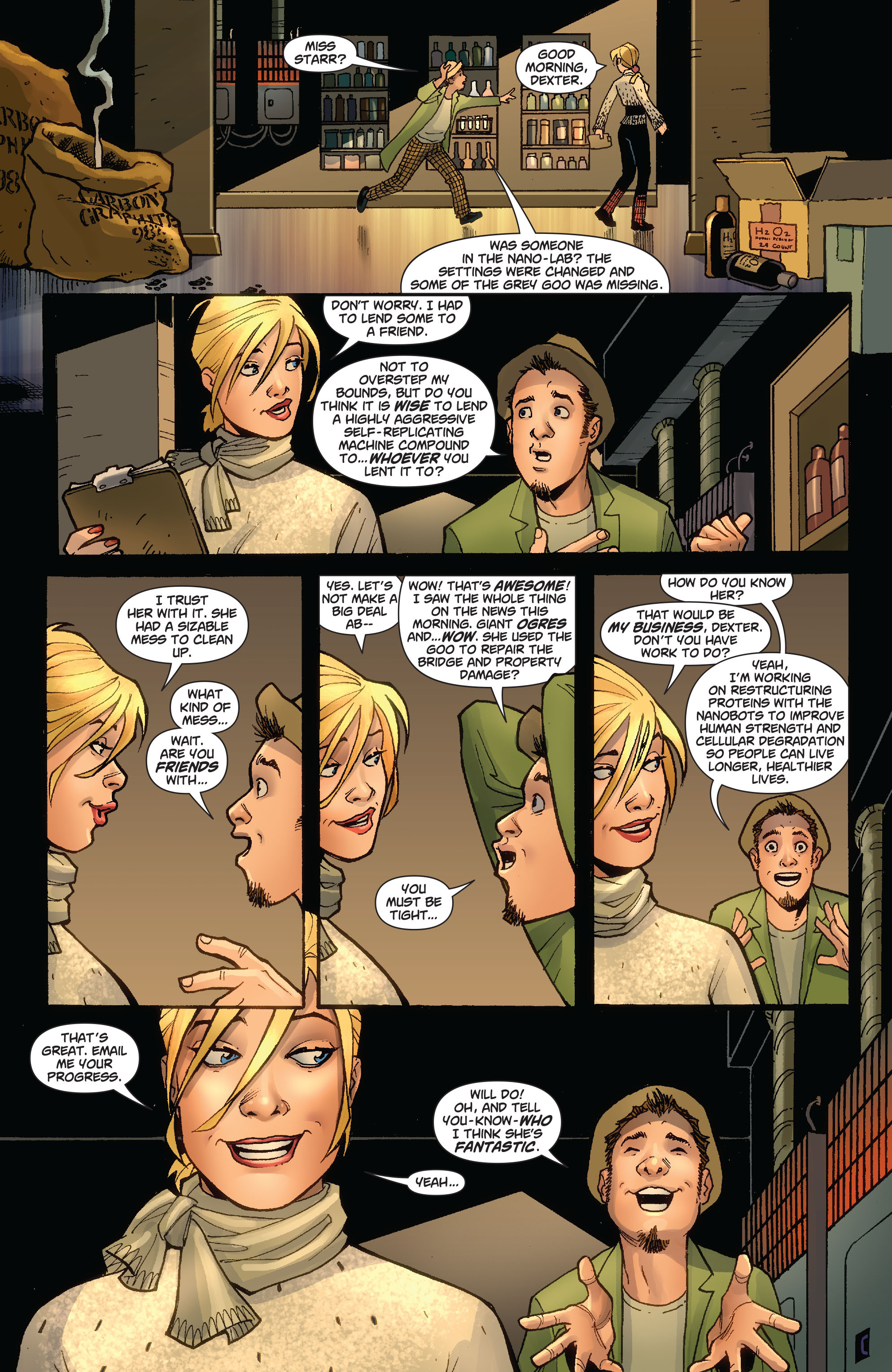 Read online Power Girl (2009) comic -  Issue #4 - 20