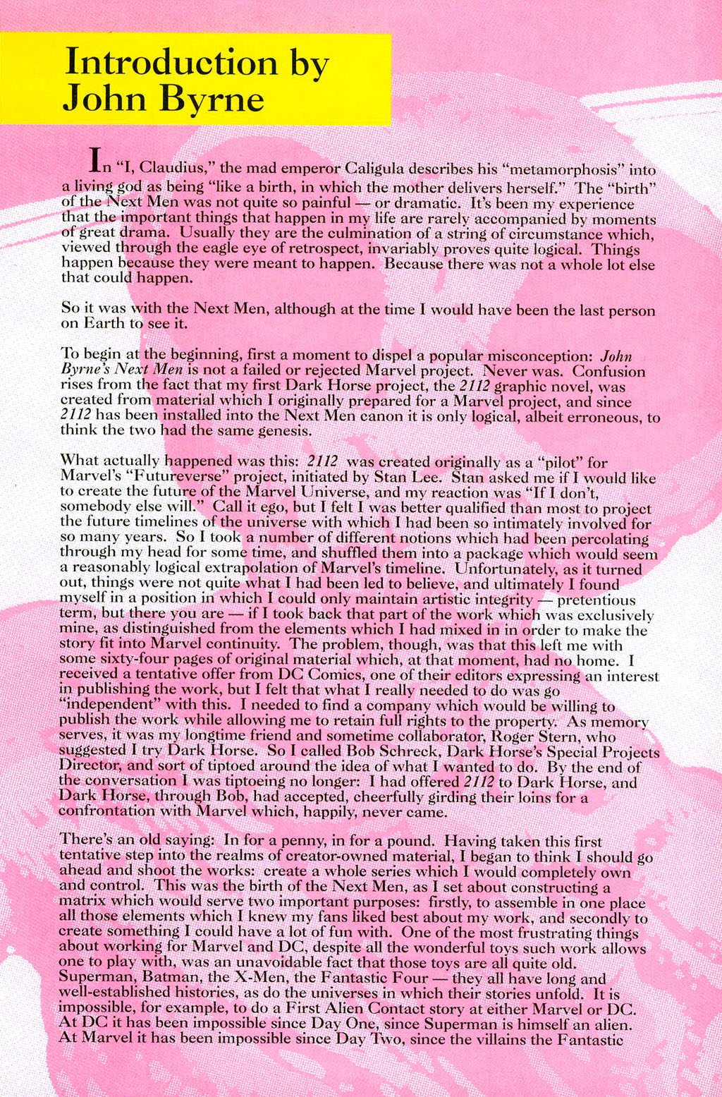 Read online John Byrne's Next Men (1992) comic -  Issue # TPB 1 - 3