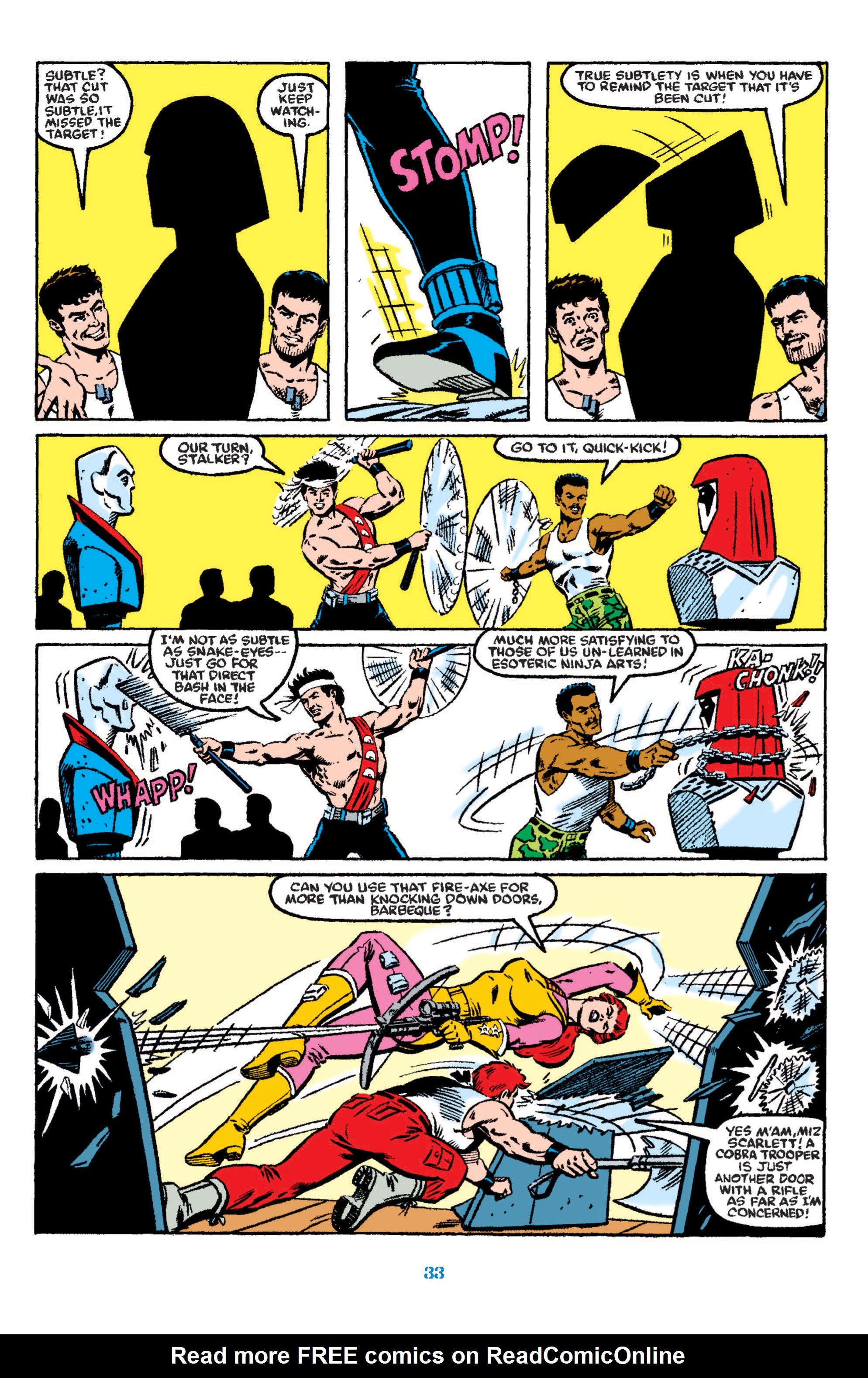 Read online Classic G.I. Joe comic -  Issue # TPB 6 (Part 1) - 34