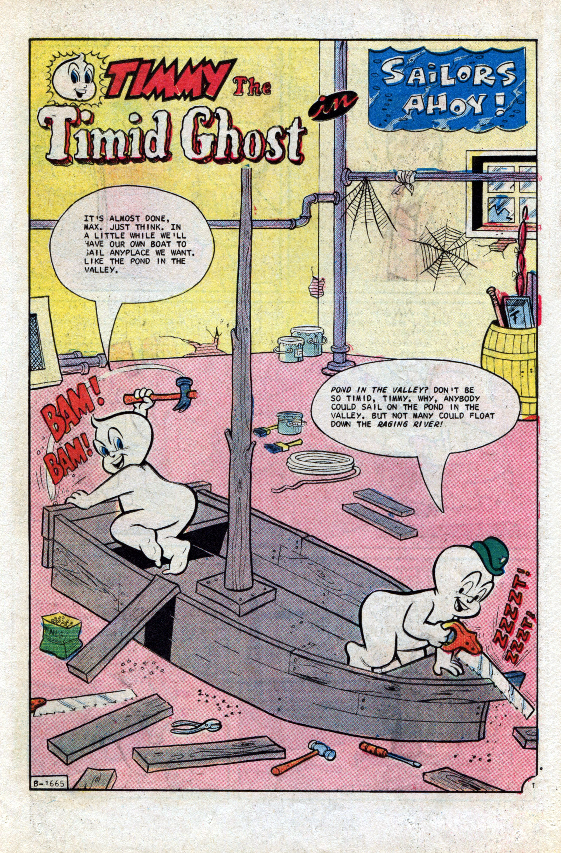 Read online Timmy the Timid Ghost comic -  Issue #8 - 25