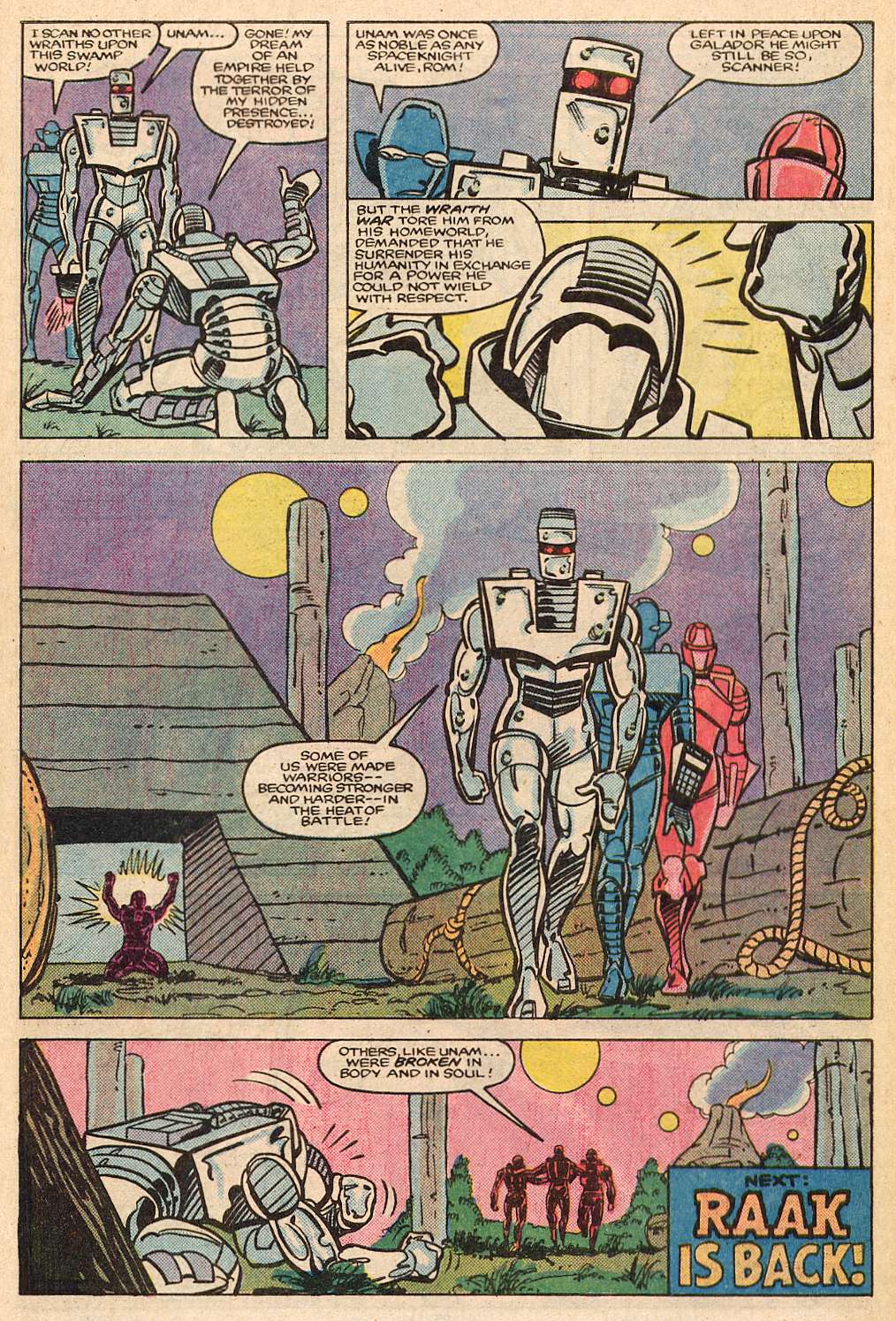 Read online ROM (1979) comic -  Issue #70 - 22
