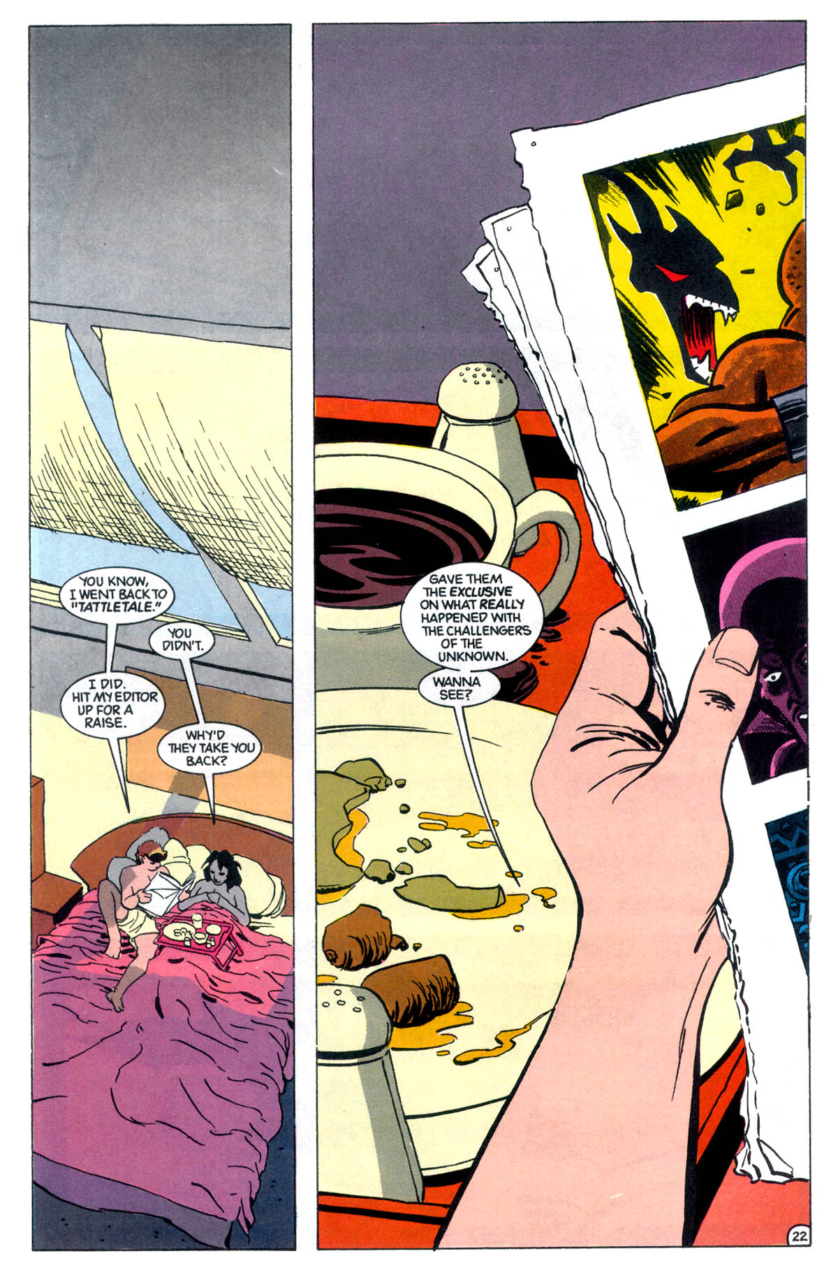 Read online Challengers of the Unknown (1991) comic -  Issue #8 - 26