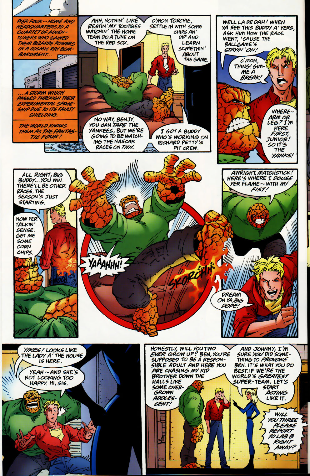 Read online Fantastic Four (1998) comic -  Issue #0.5 - 7