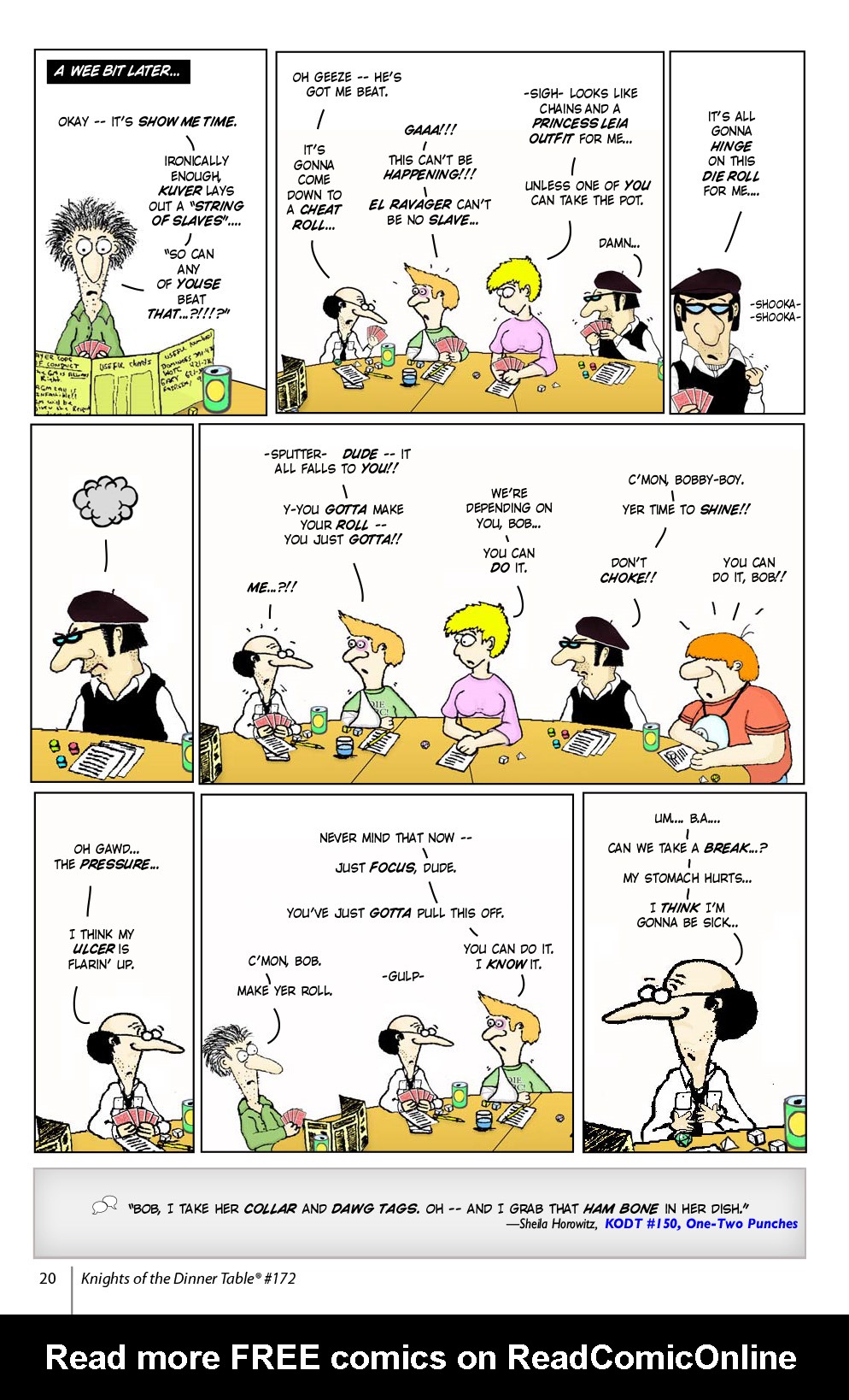 Read online Knights of the Dinner Table comic -  Issue #172 - 22