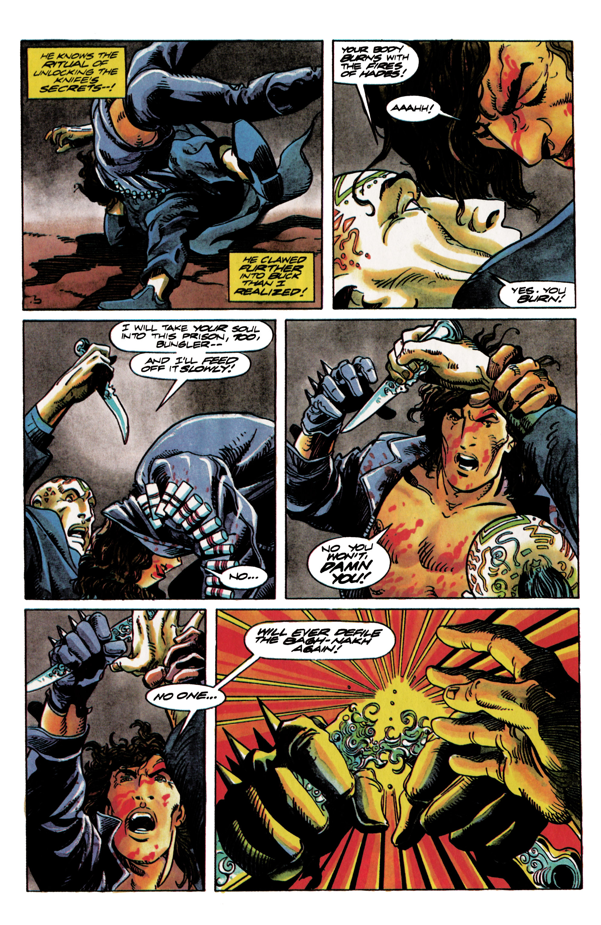 Read online Eternal Warrior (1992) comic -  Issue #7 - 19