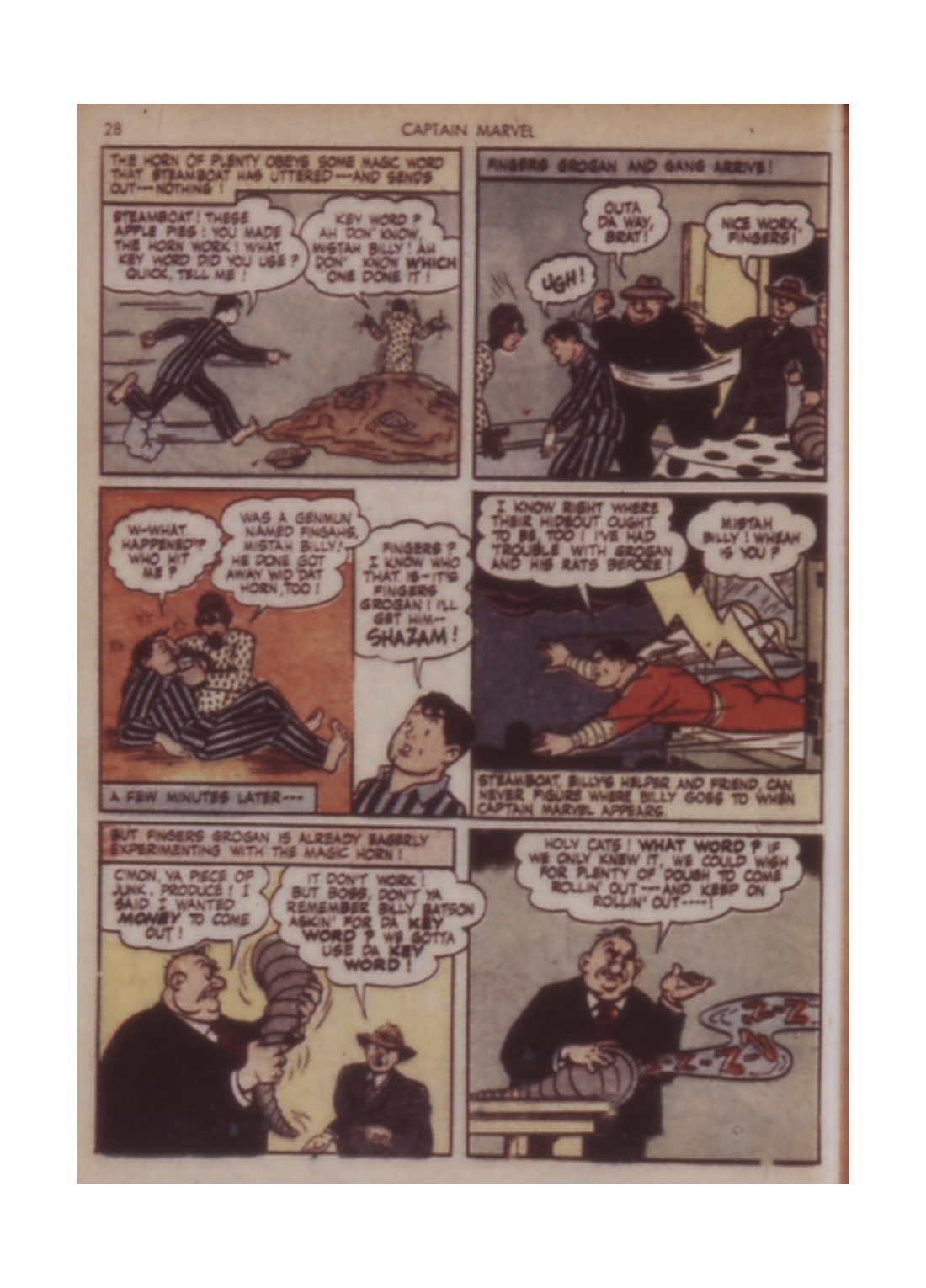 Read online Captain Marvel Adventures comic -  Issue #20 - 28