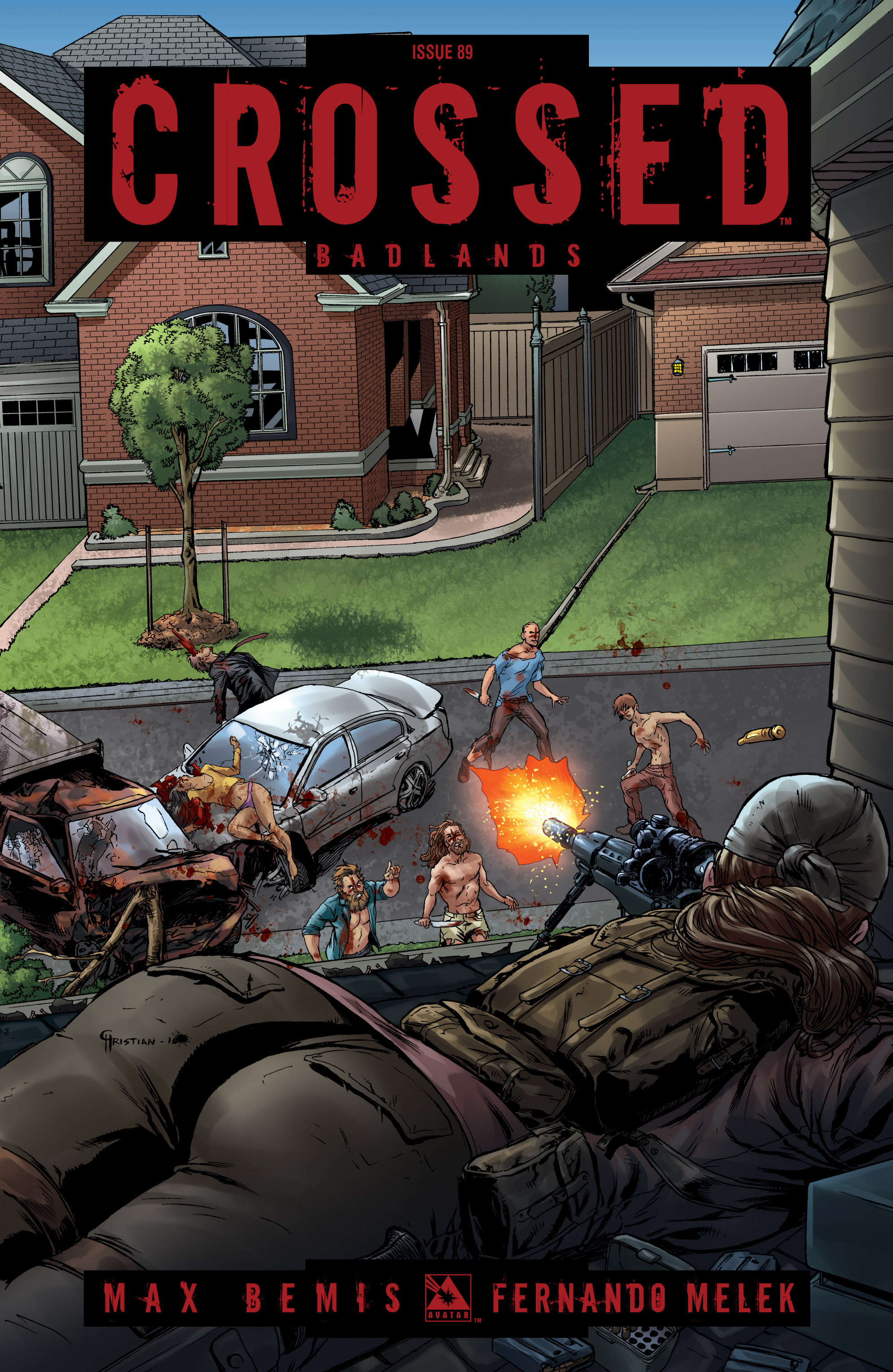 Read online Crossed: Badlands comic -  Issue #89 - 1