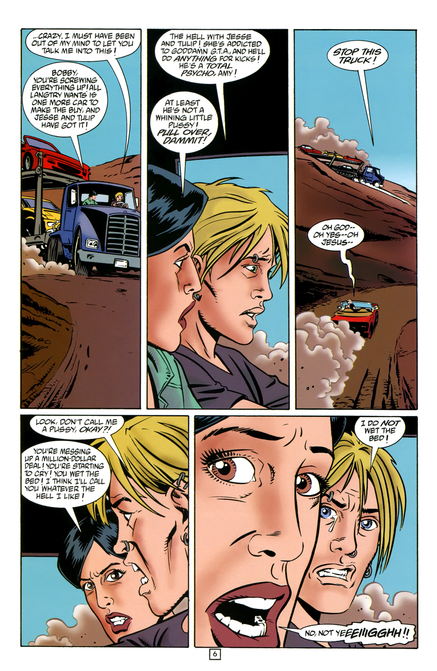 Read online Preacher: Tall in the Saddle comic -  Issue # Full - 8